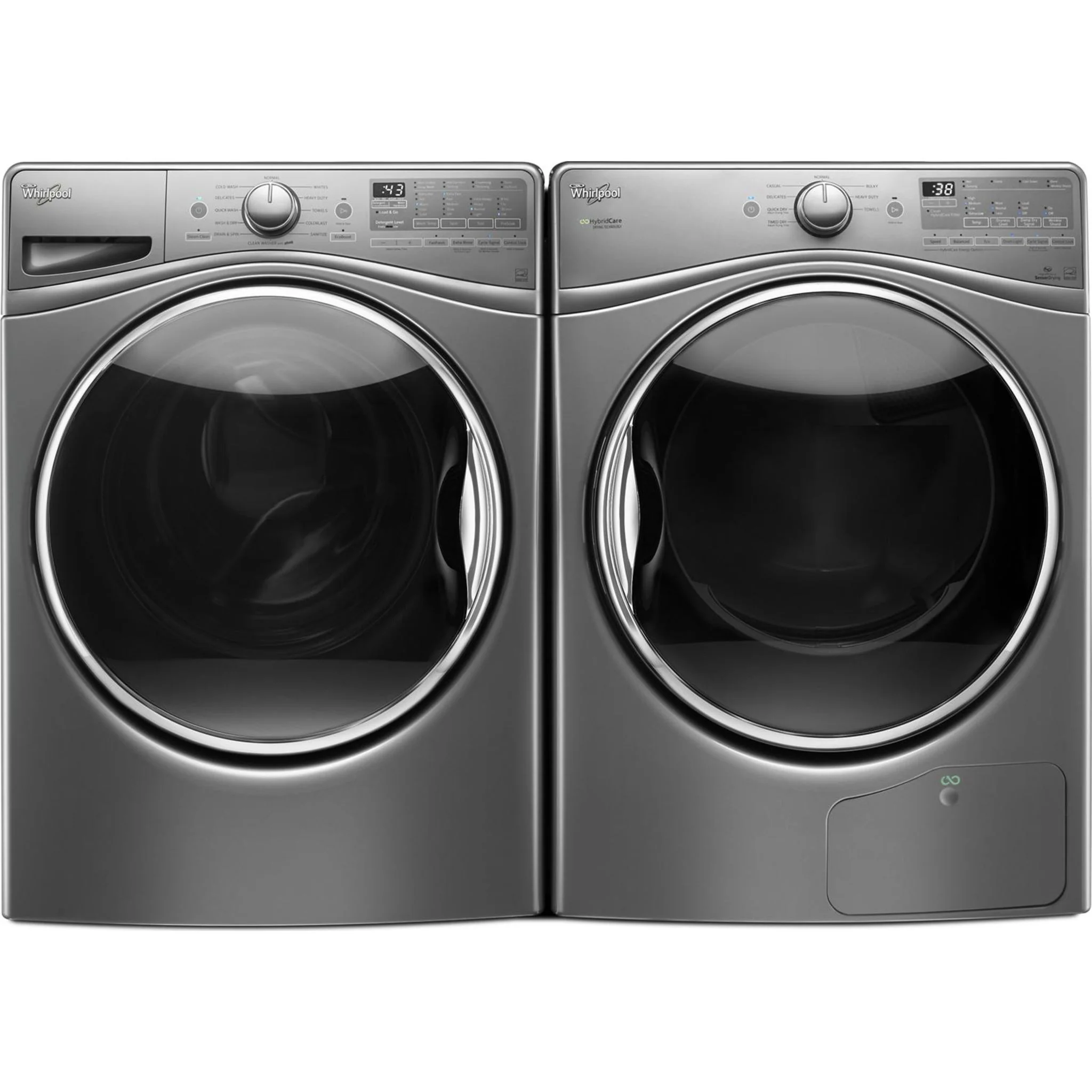 Whirlpool 15.5" (39.4 cm) Pedestal for Front Load Washer and Dryer with Storage -Chrome Shadow (XHPC155YC) - Image 88