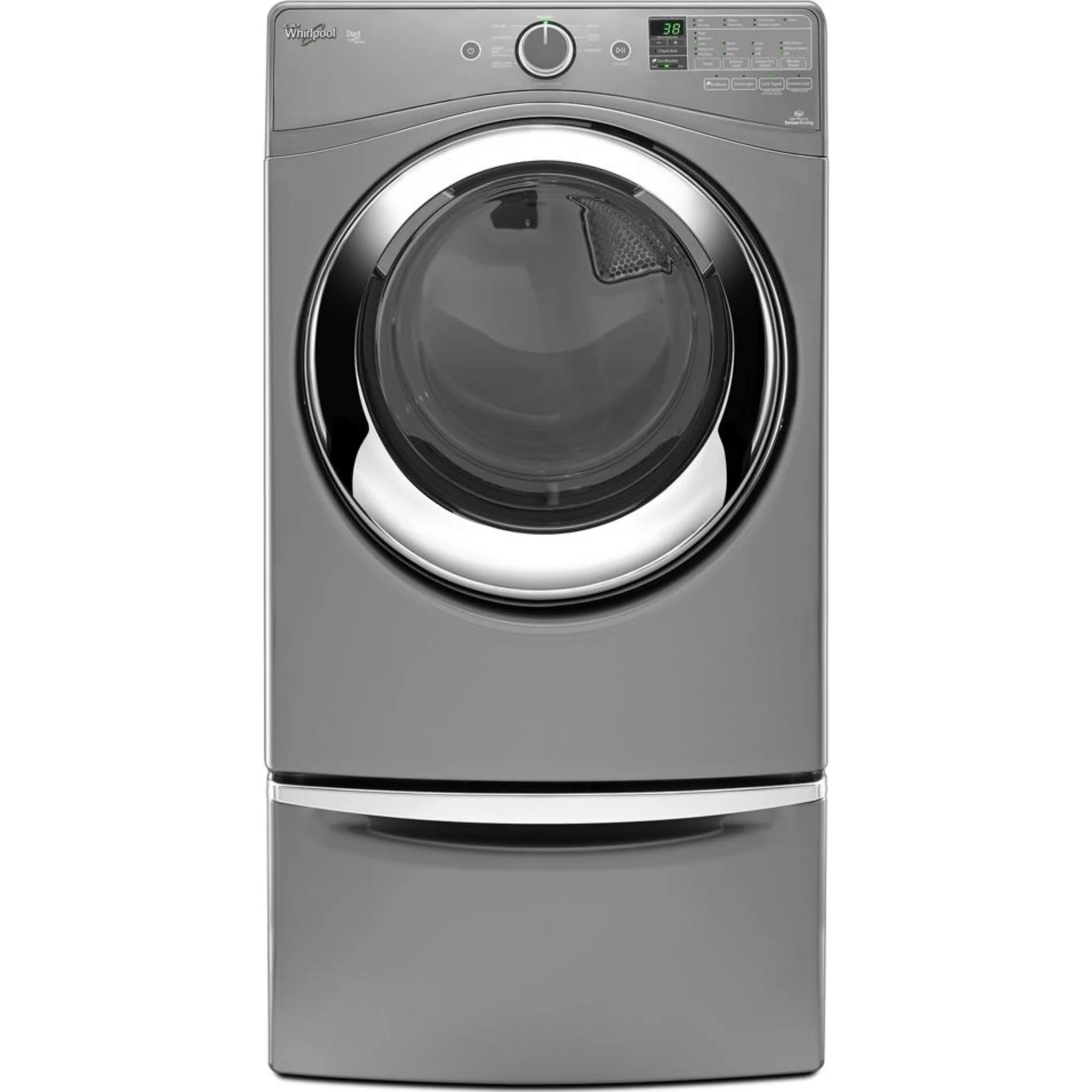 Whirlpool 15.5" (39.4 cm) Pedestal for Front Load Washer and Dryer with Storage -Chrome Shadow (XHPC155YC) - Image 91