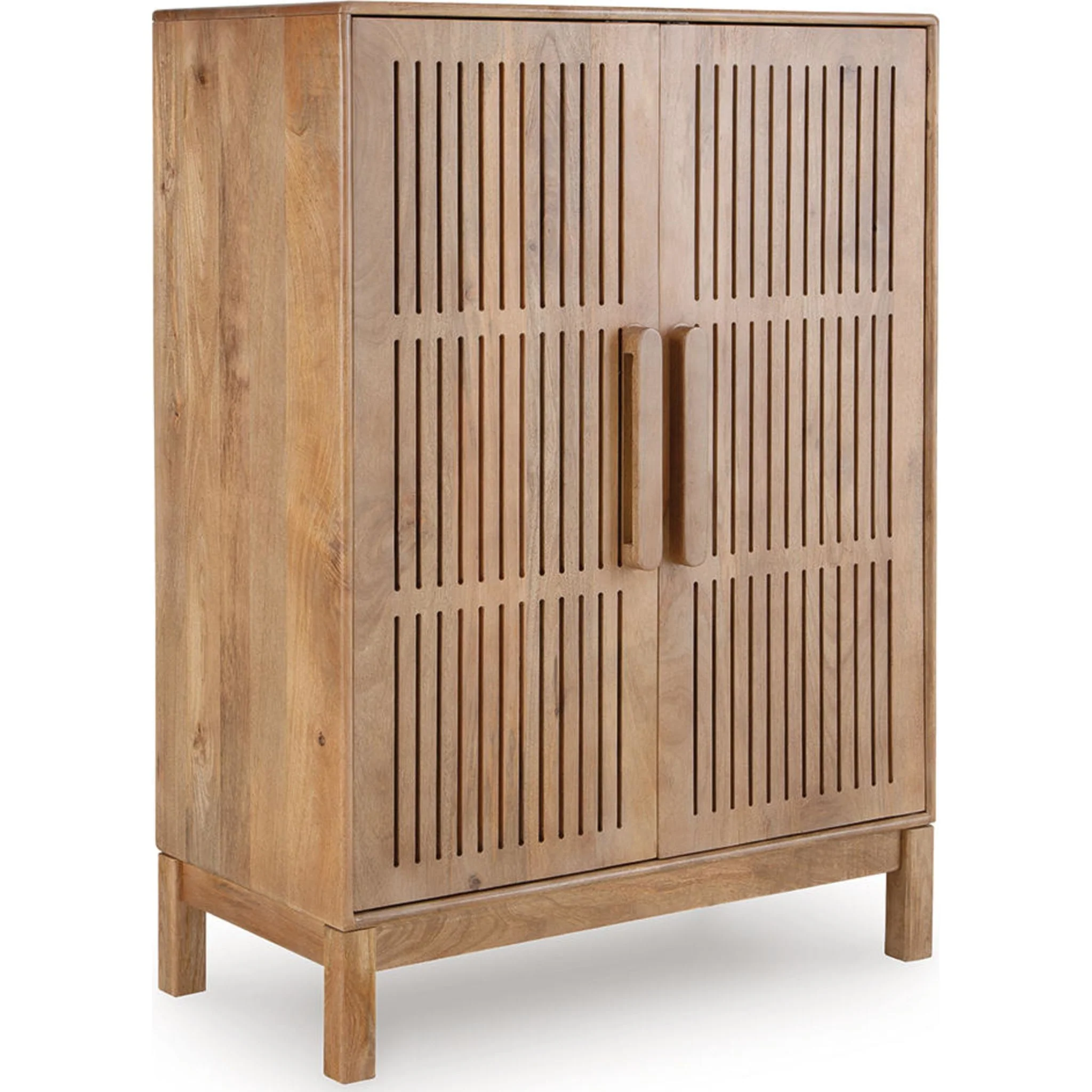 Pellamour Cabinet - Natural Brown