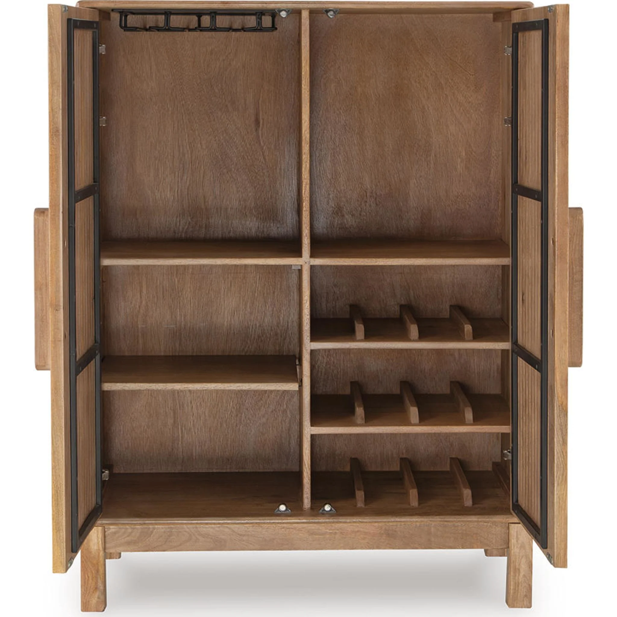 Pellamour Cabinet - Natural Brown - Image 6