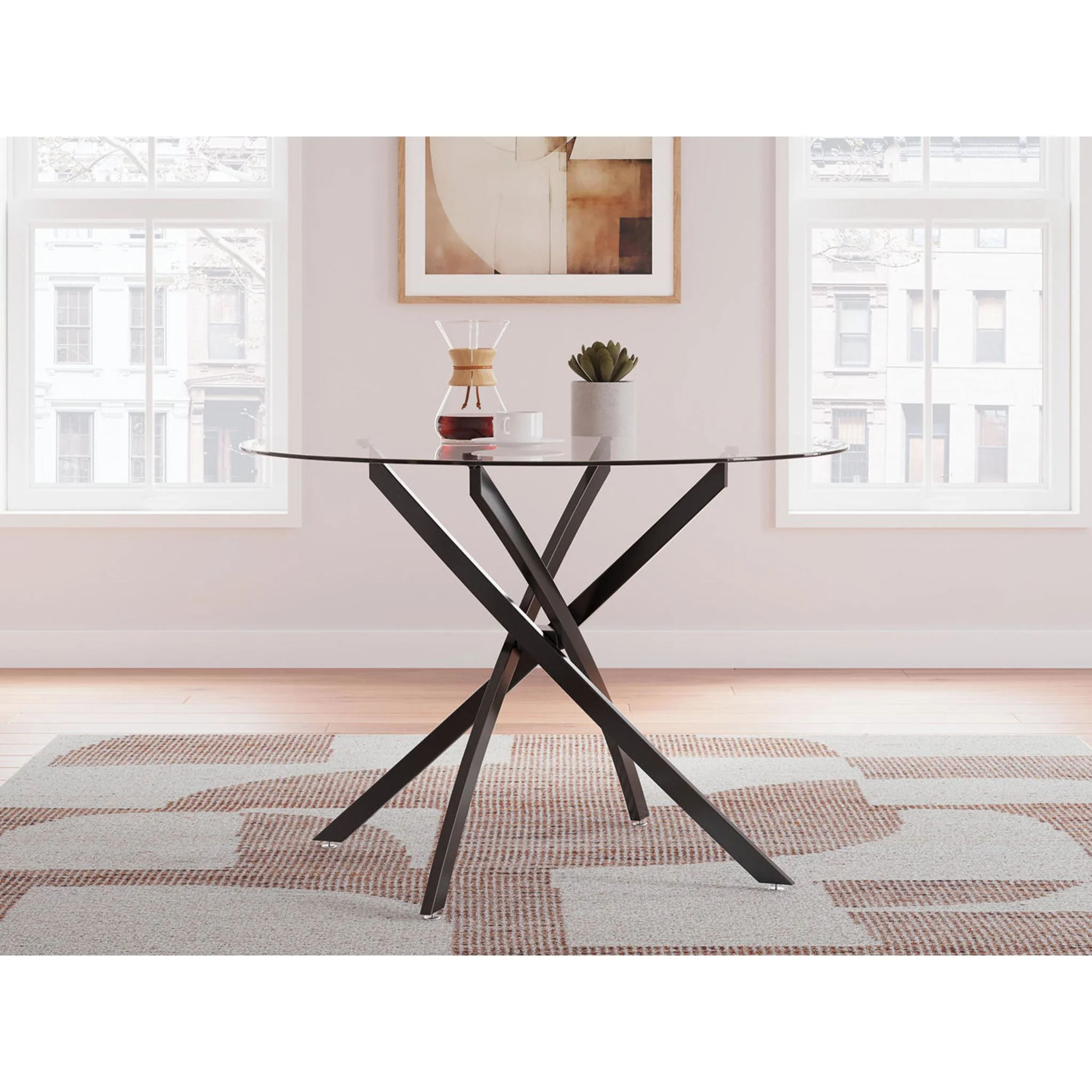 Pharwynn Dining Table - Black - (D446-15) - Image 2