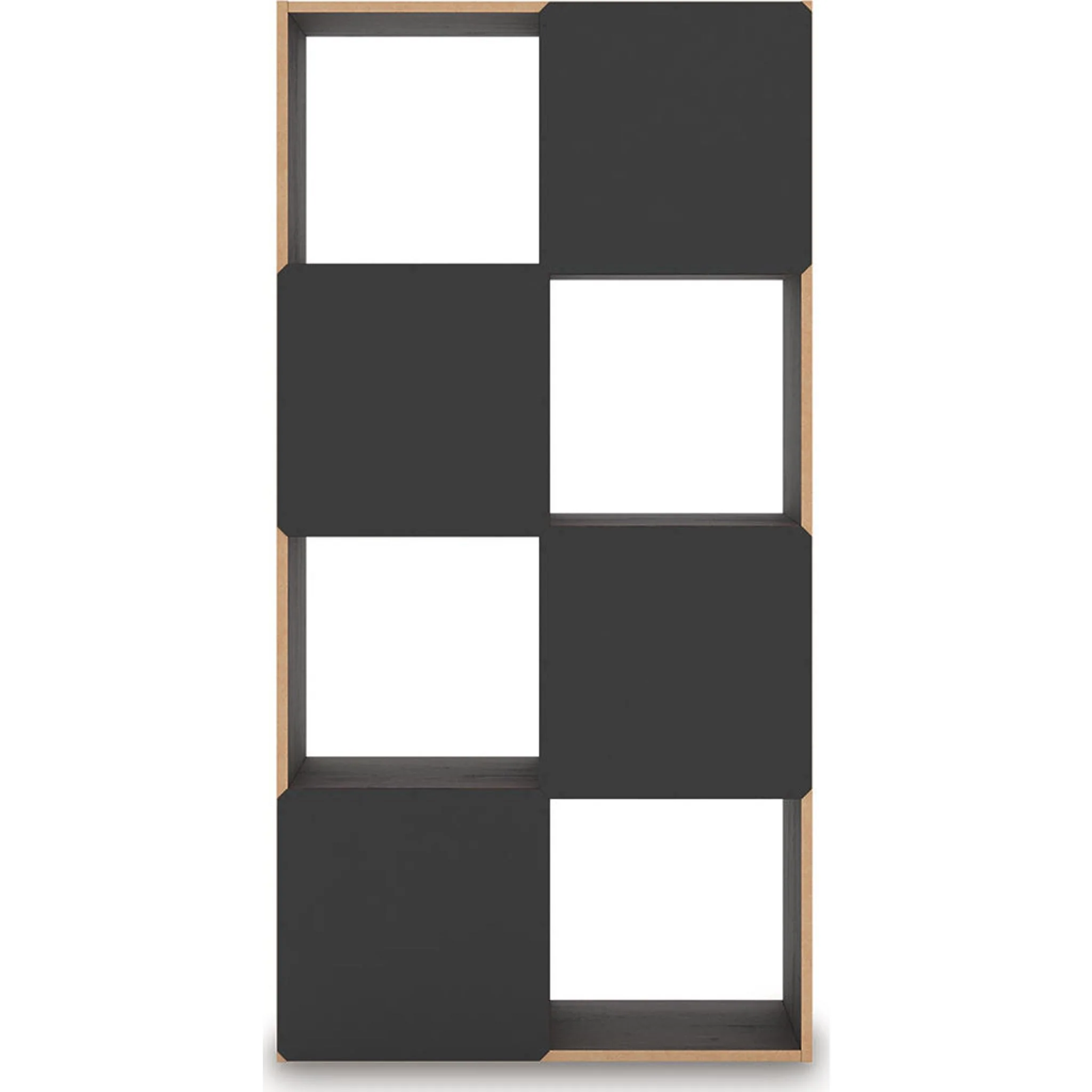 Piperton Bookcase - Charcoal - Image 5