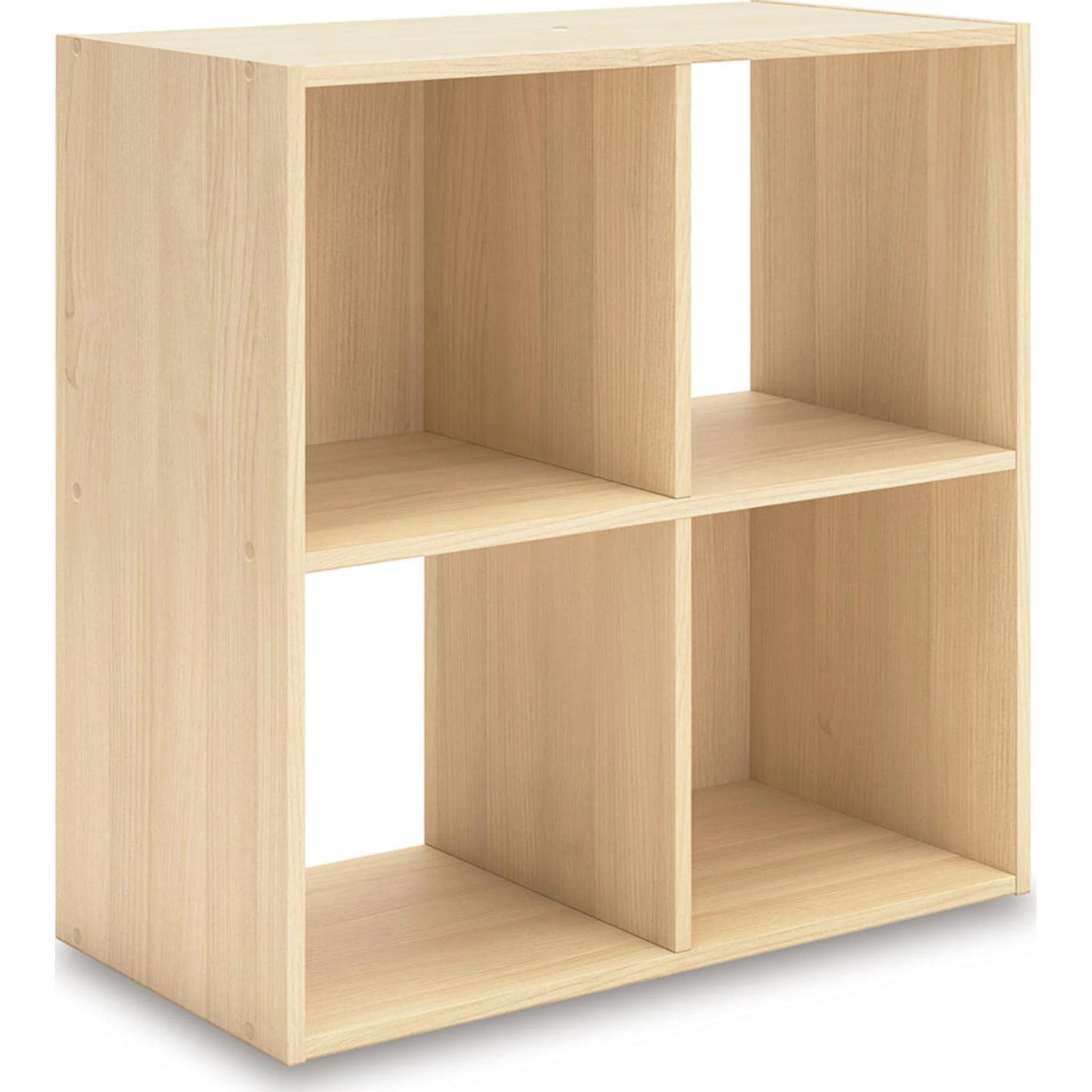 Piperton Four Cube Organizer Bookcase - Image 4