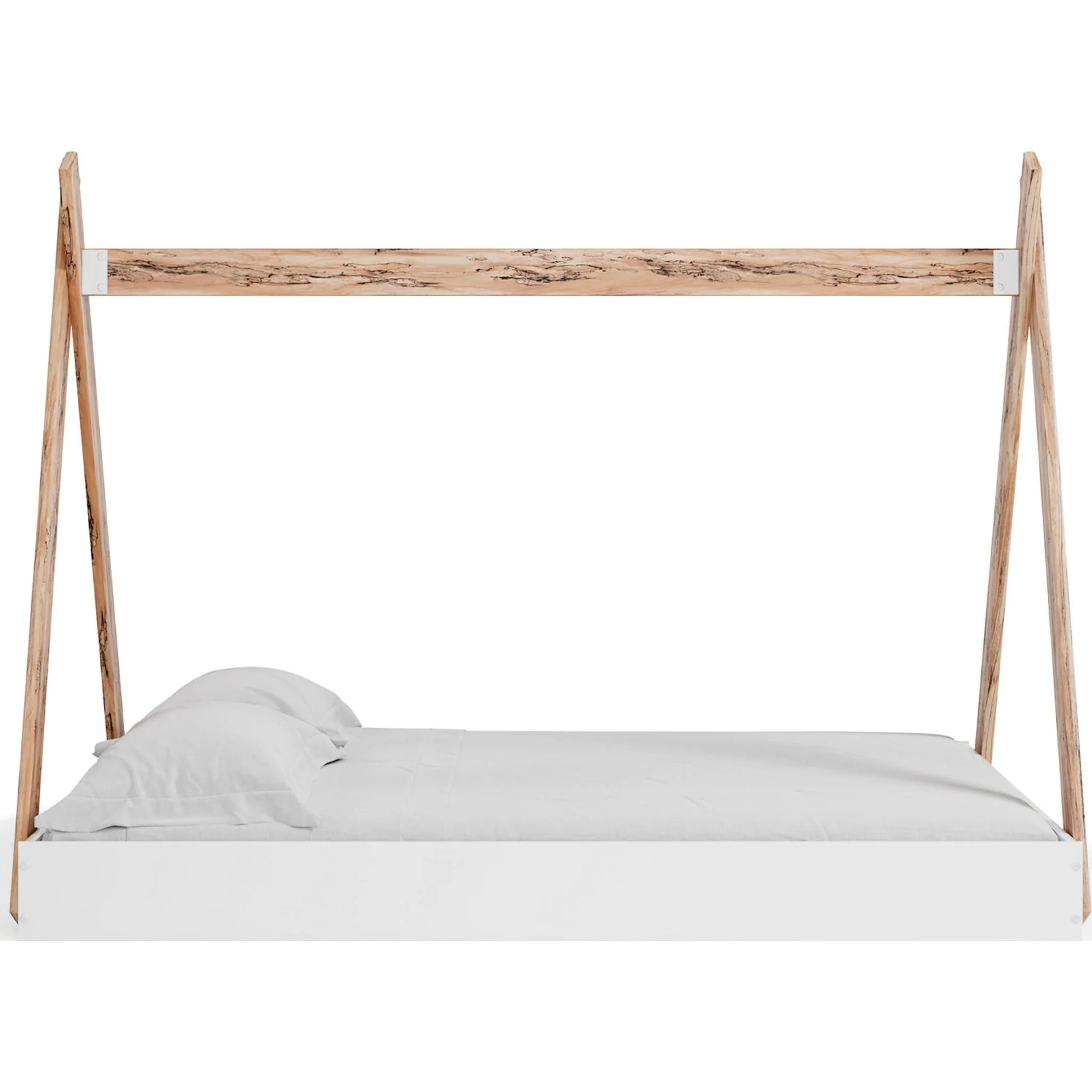 Piperton Full Bed - Two-tone Brown/White - Image 12