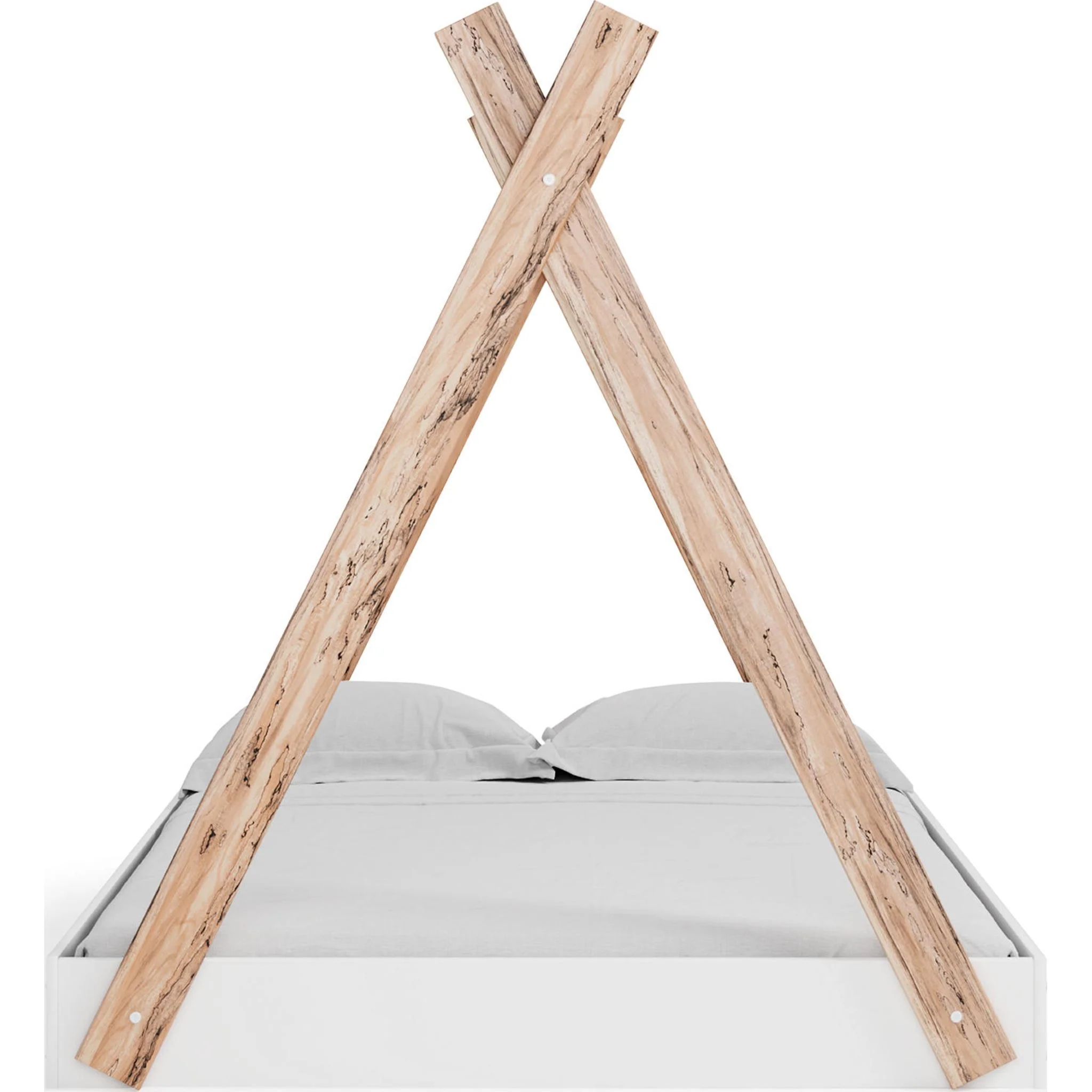 Piperton Full Bed - Two-tone Brown/White - Image 8