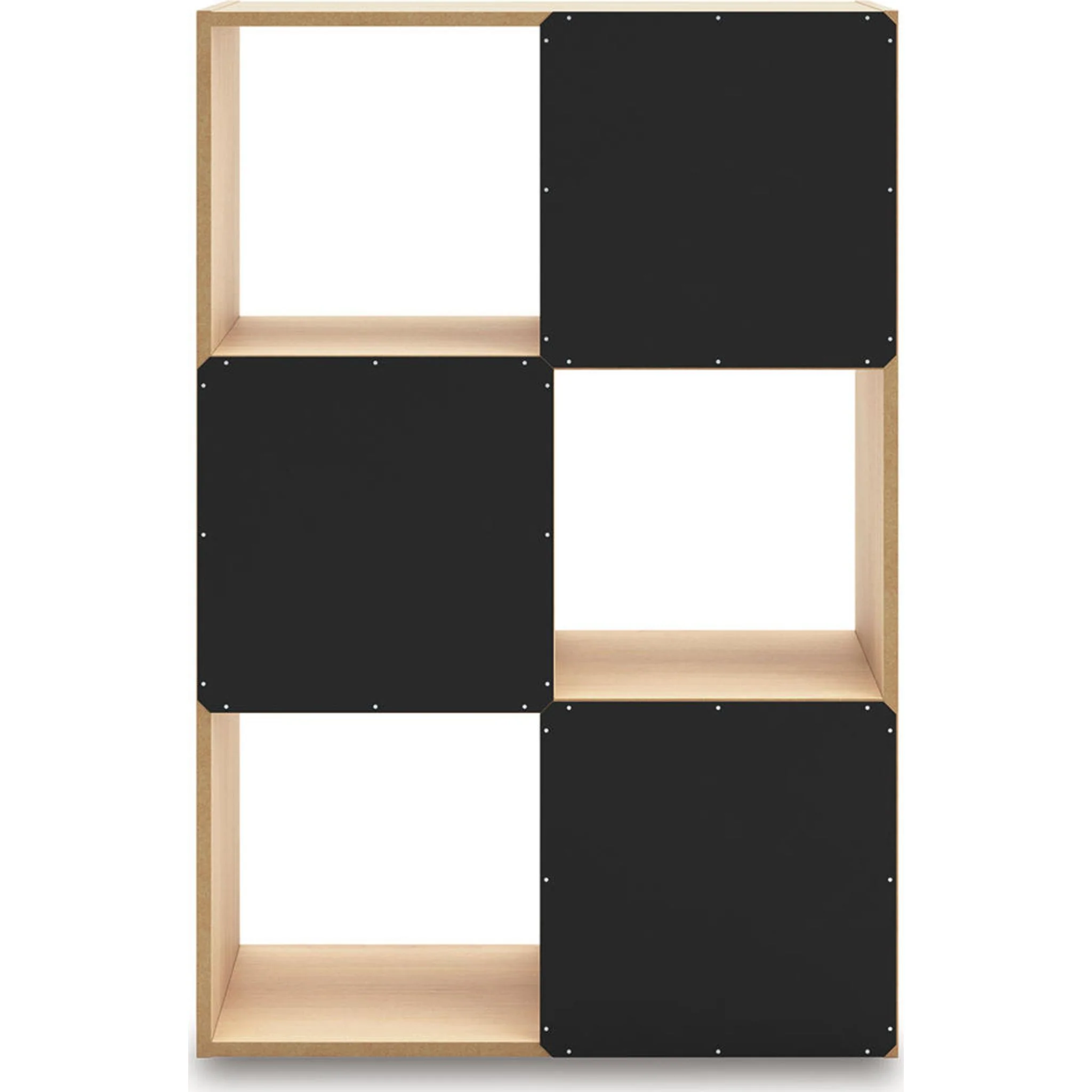 Piperton Six Cube Organizer Bookcase - Image 6