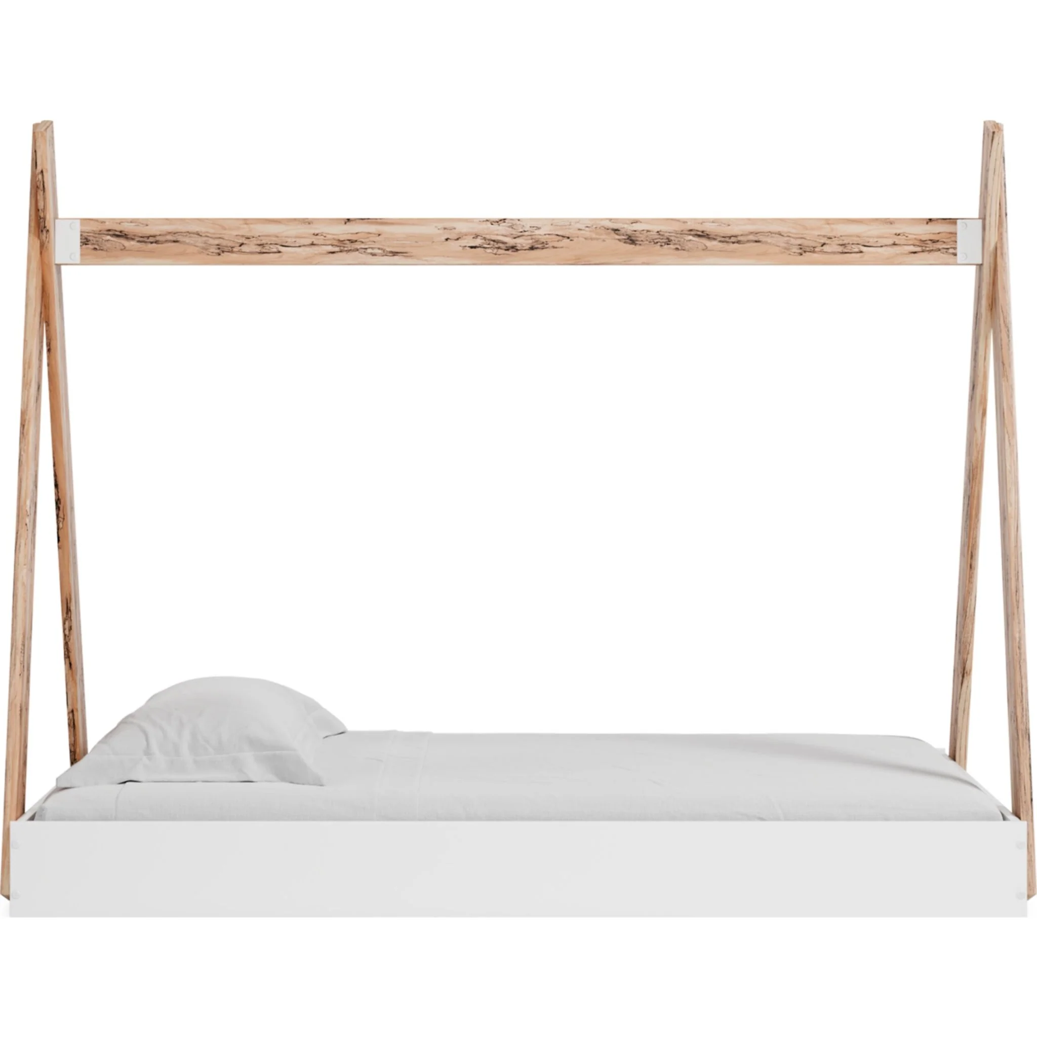 Piperton Twin Bed - Two-tone Brown/White - Image 7