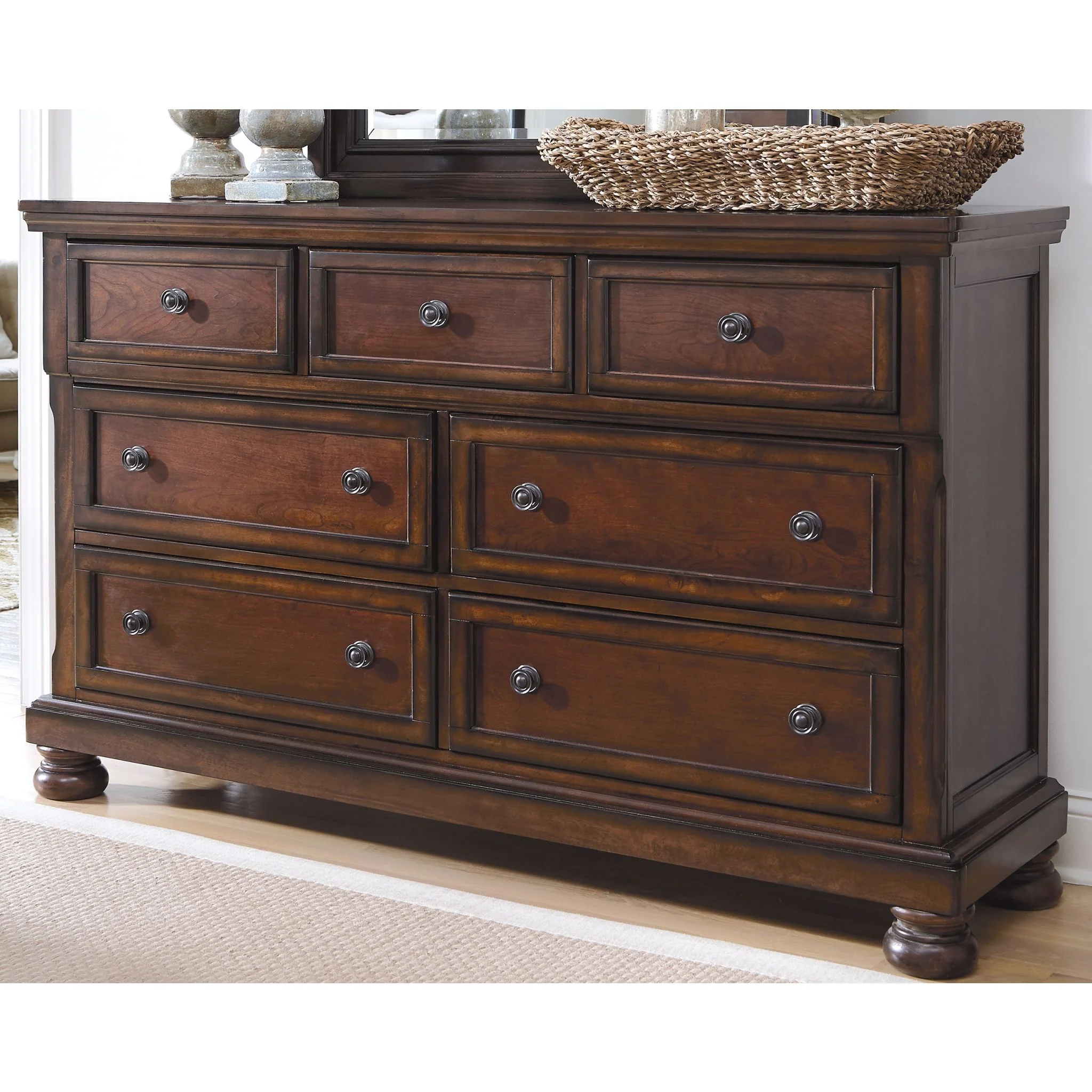 Porter Dresser - Rustic Brown - Image 2