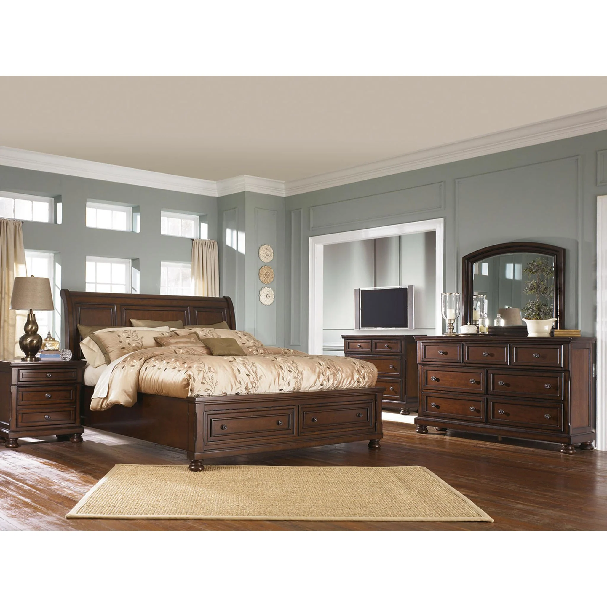 Porter Dresser - Rustic Brown - Image 8