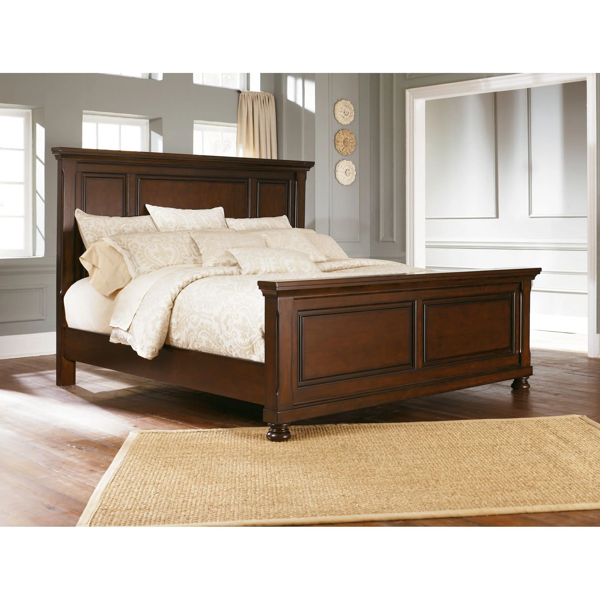 Porter King Panel Bed - Rustic Brown - Image 8