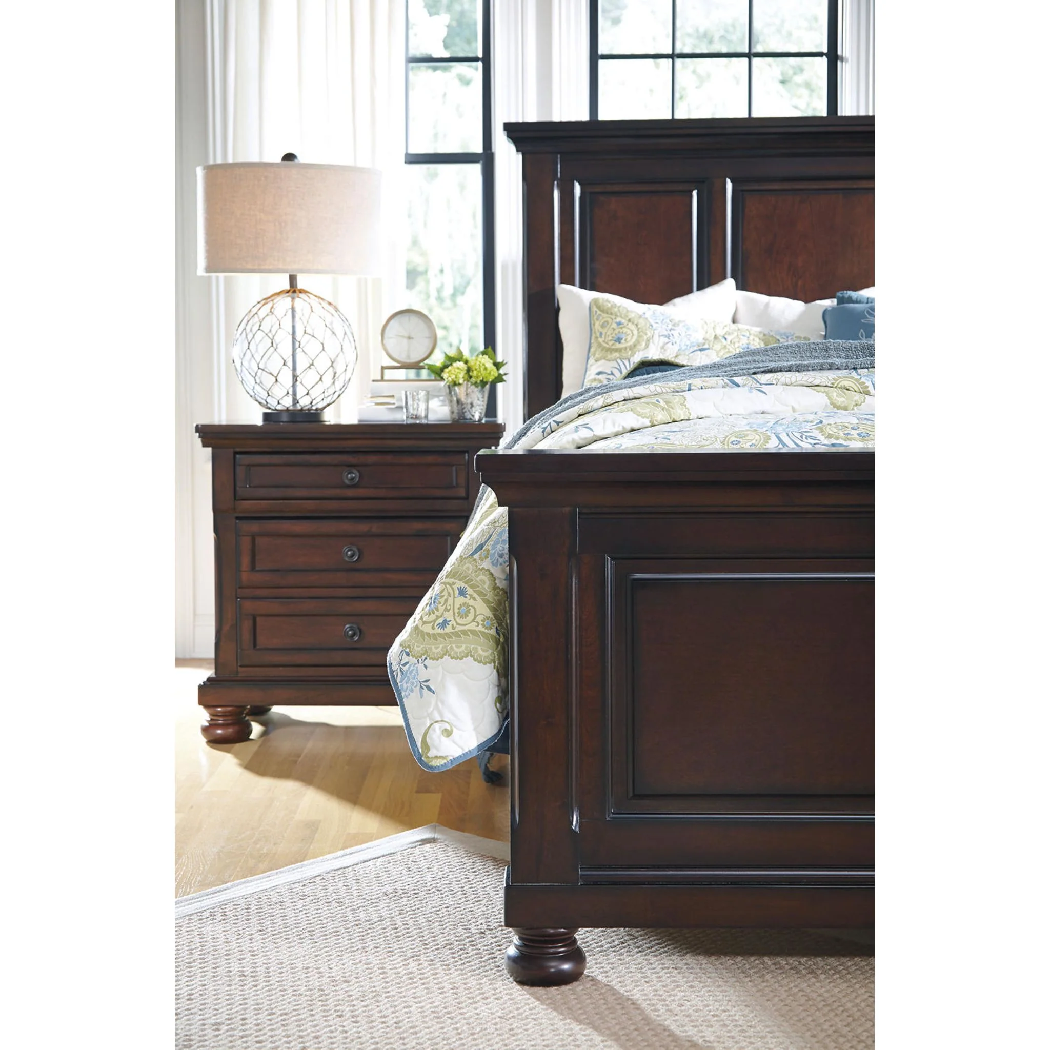Porter Nightstand - Rustic Brown - Image 11