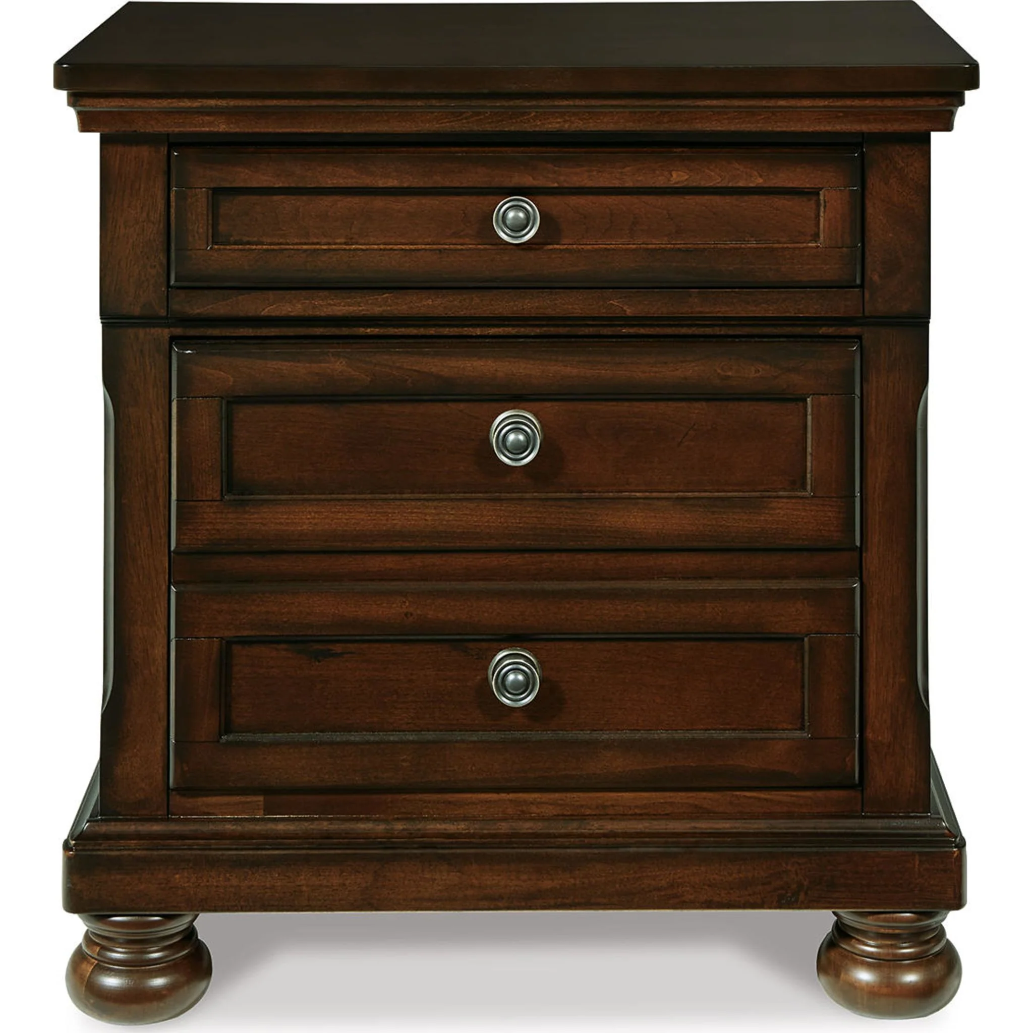 Porter Nightstand - Rustic Brown - Image 23