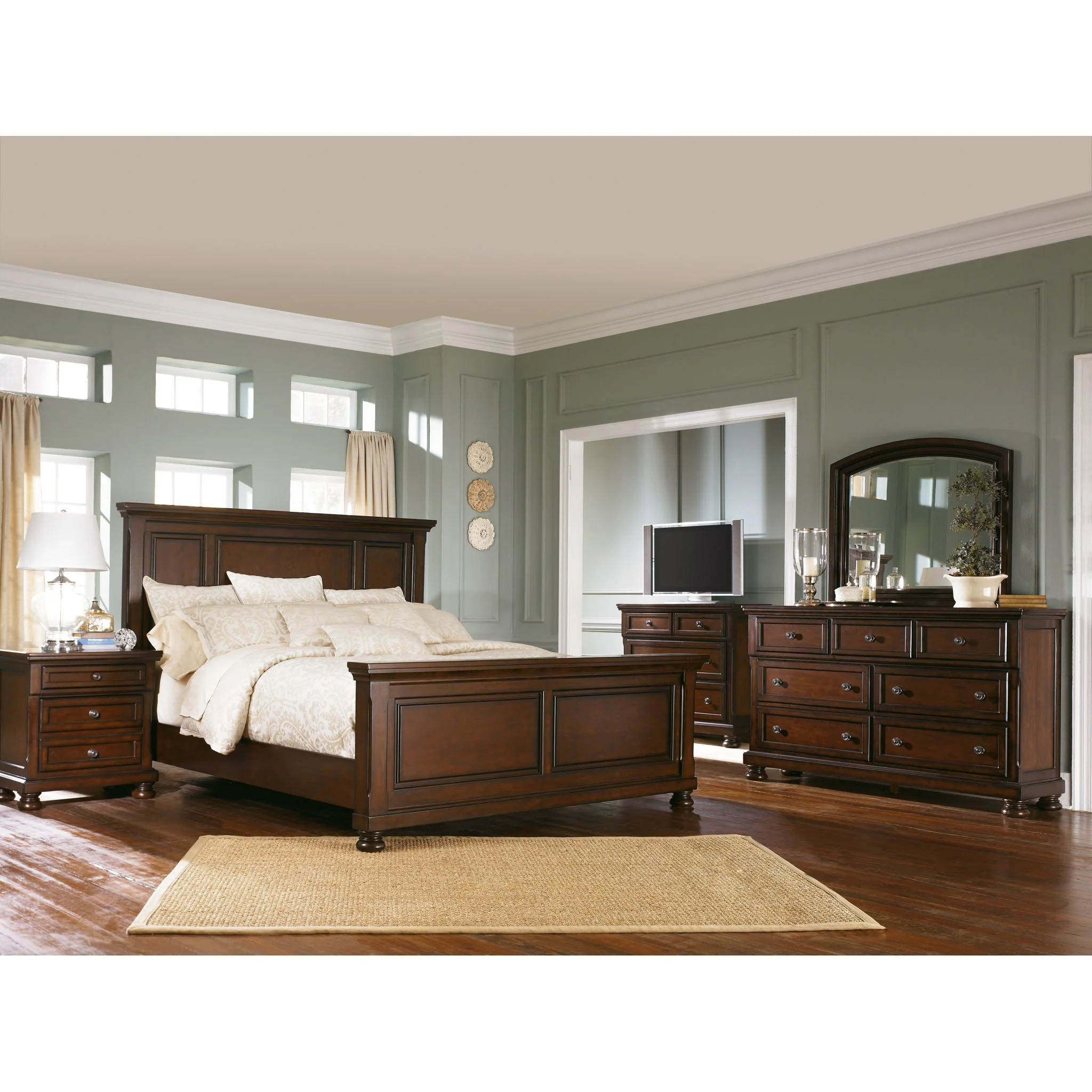 Porter Nightstand - Rustic Brown - Image 3
