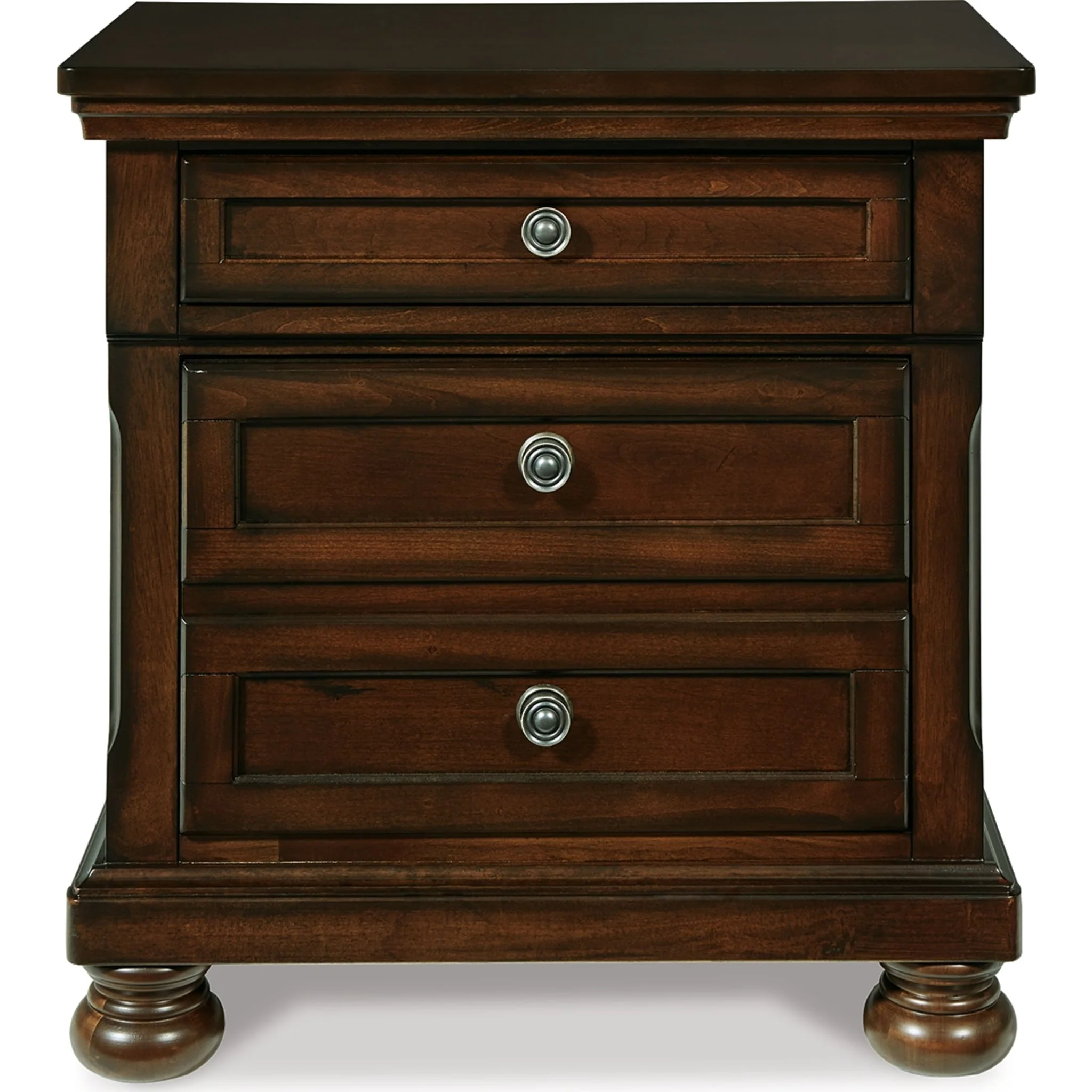 Porter Nightstand - Rustic Brown - Image 5