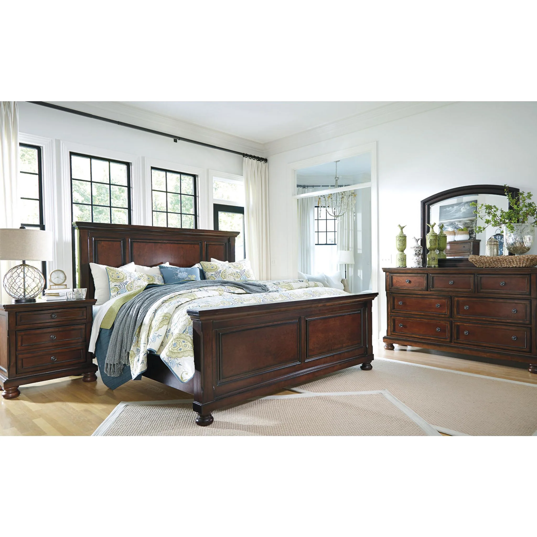 Porter Queen Panel Bed - Rustic Brown - Image 22