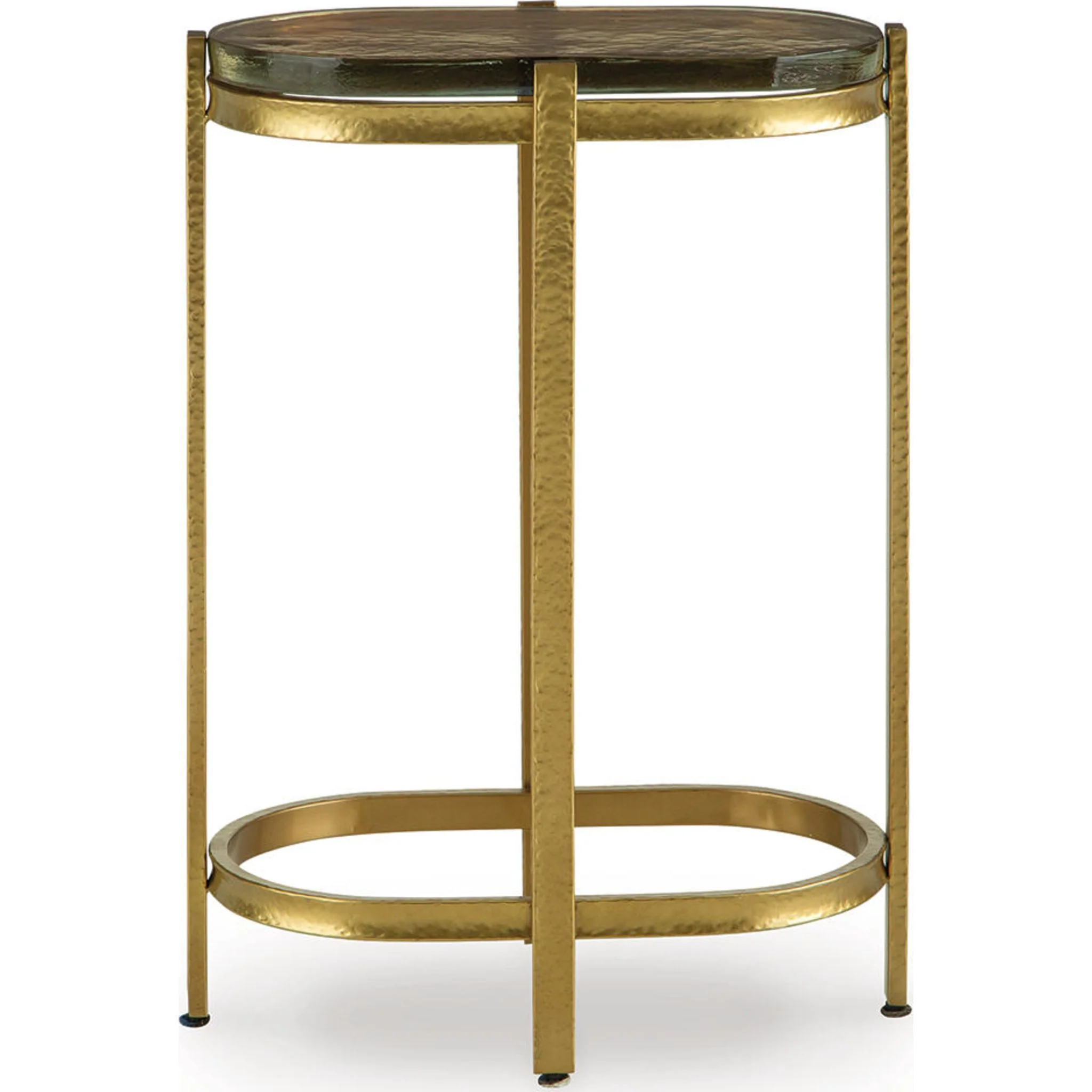 Porterville Accent Table - Gold Finish - Image 6