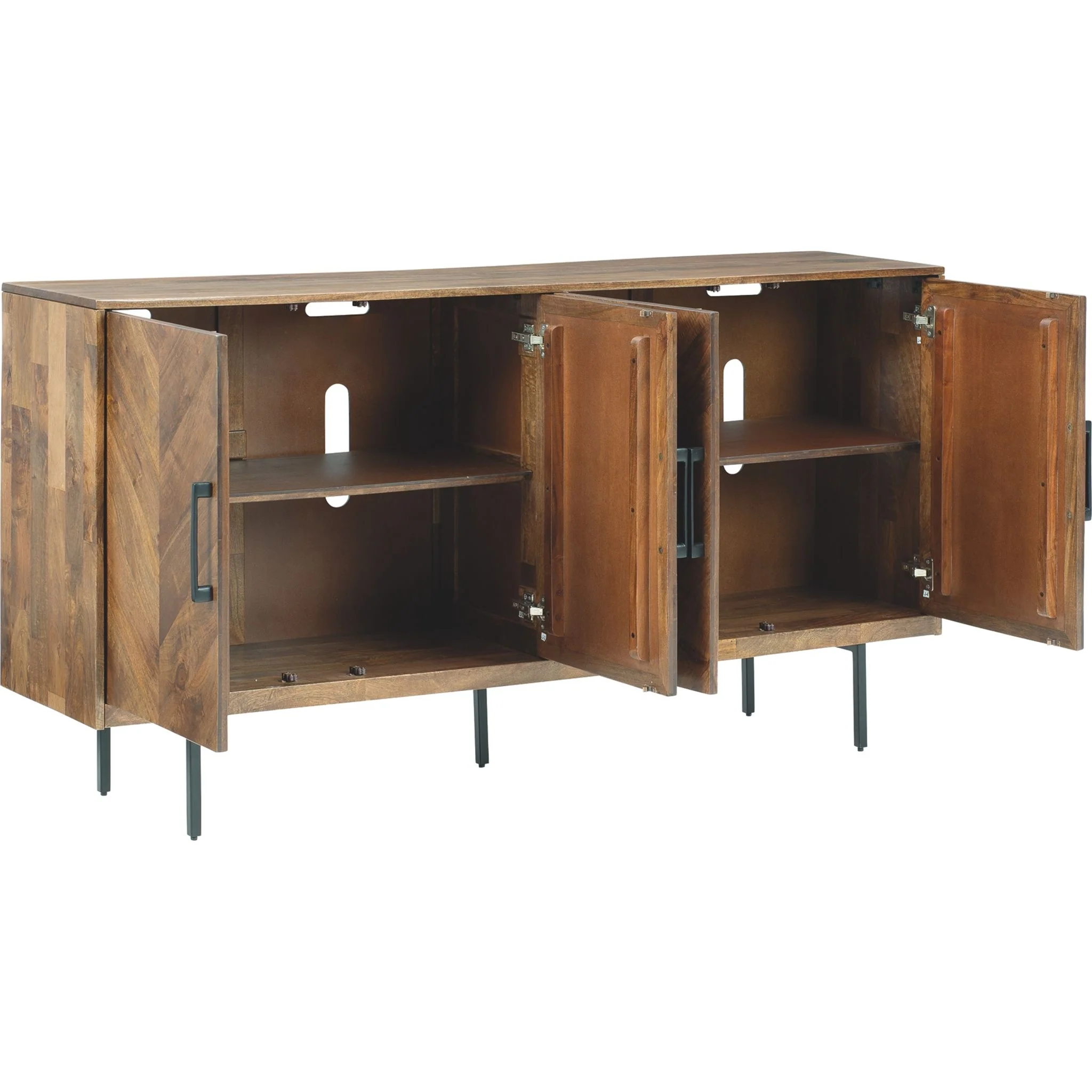 Prattville Accent Cabinet - Brown - Image 3