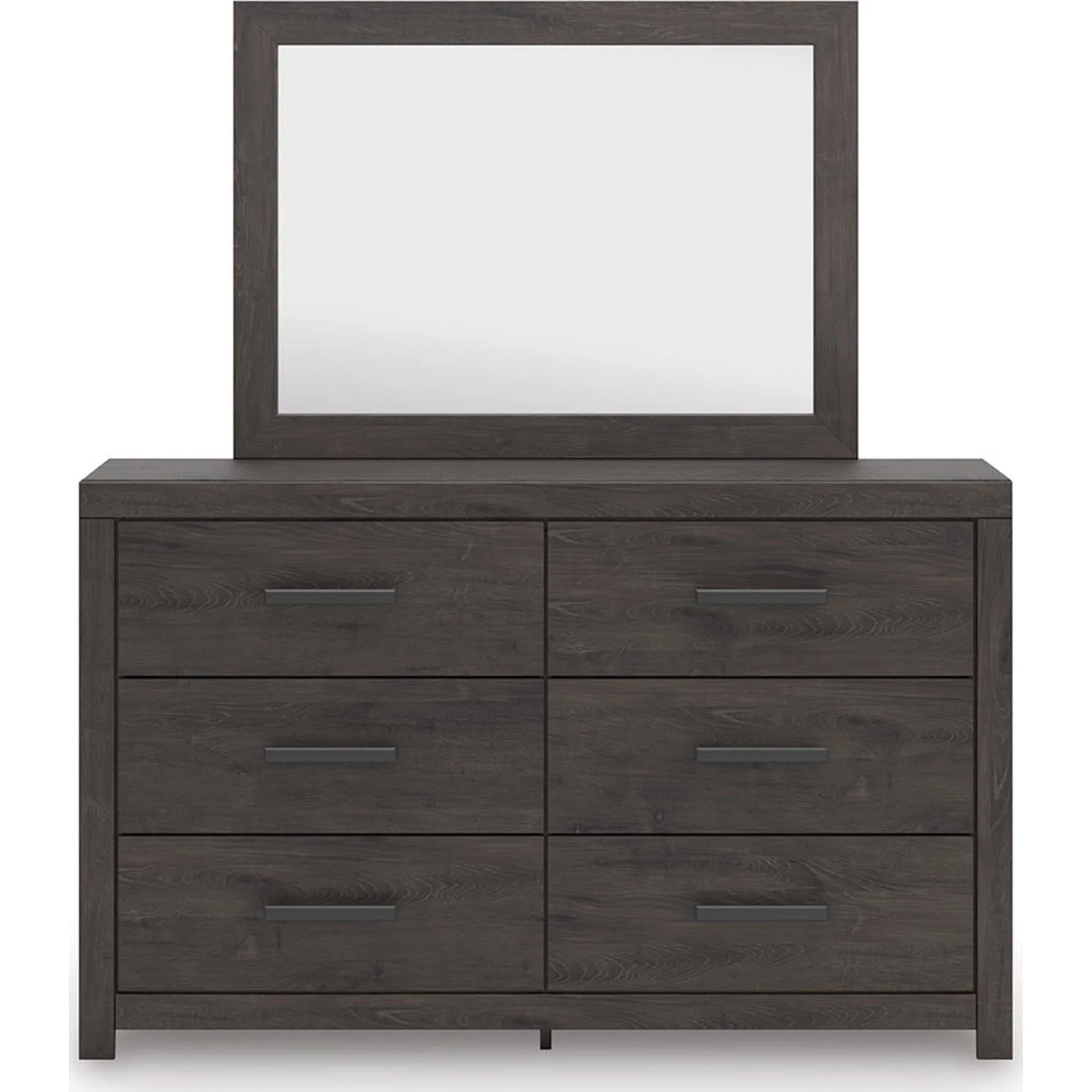 Prendonea Dresser and Mirror - Charcoal - Image 7