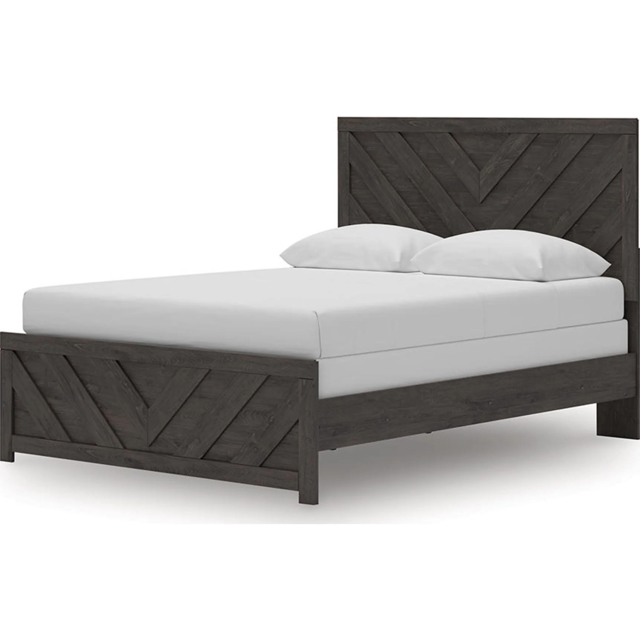 Prendonea Queen Panel Bed - Charcoal - Image 5