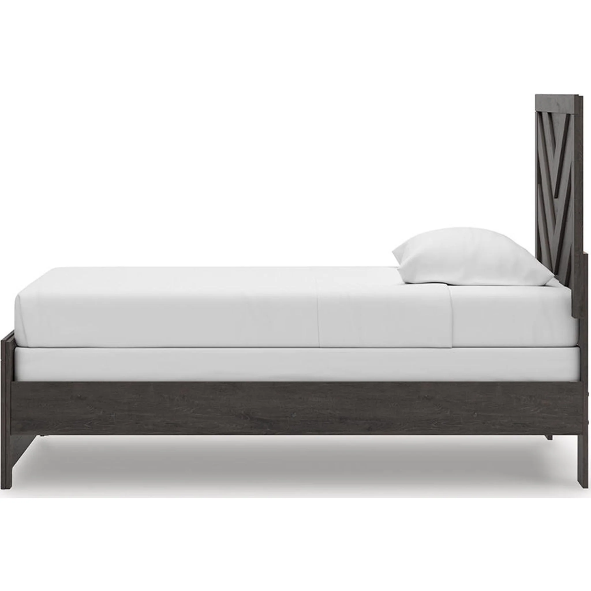 Prendonea Twin Panel Bed - Charcoal - Image 11