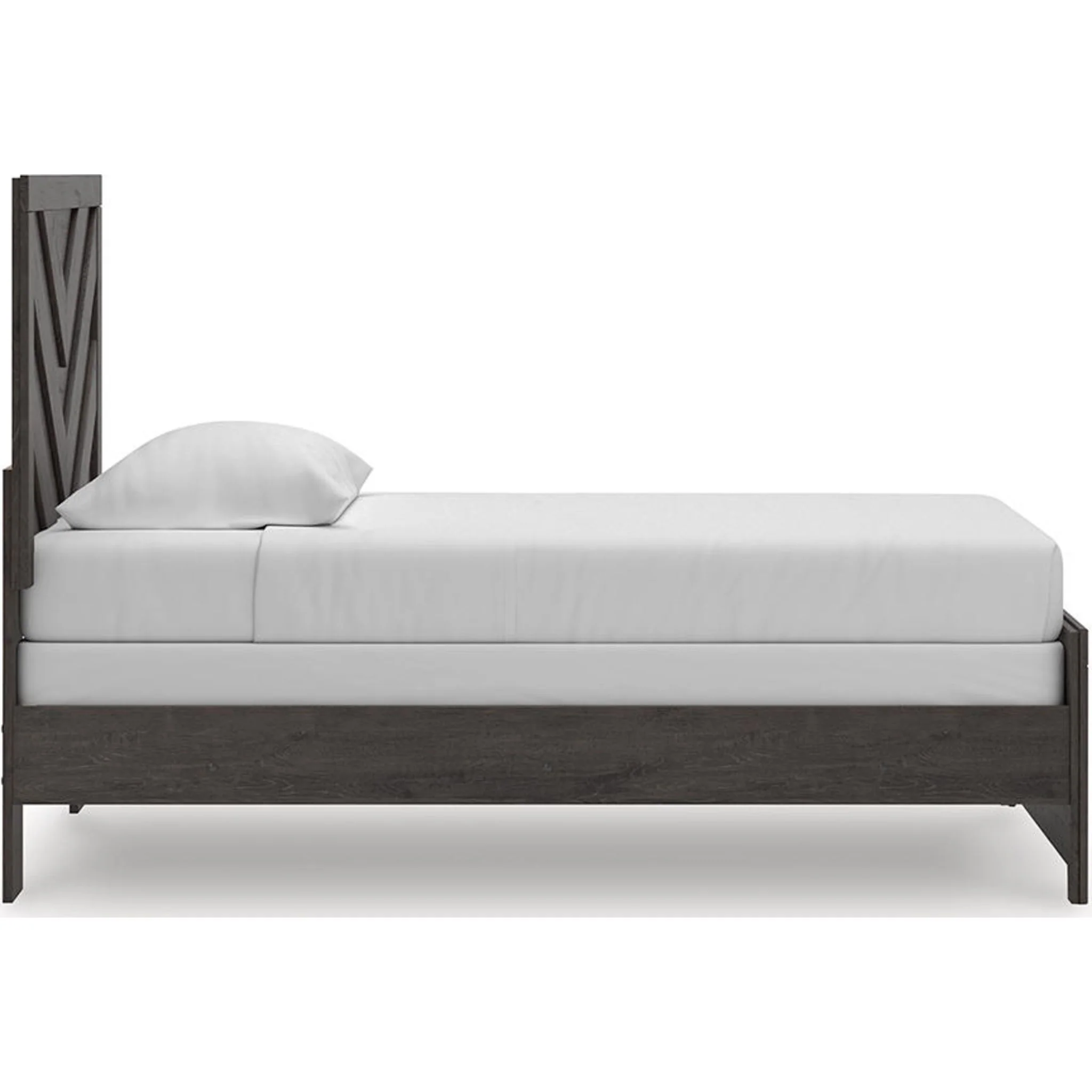 Prendonea Twin Panel Bed - Charcoal - Image 12
