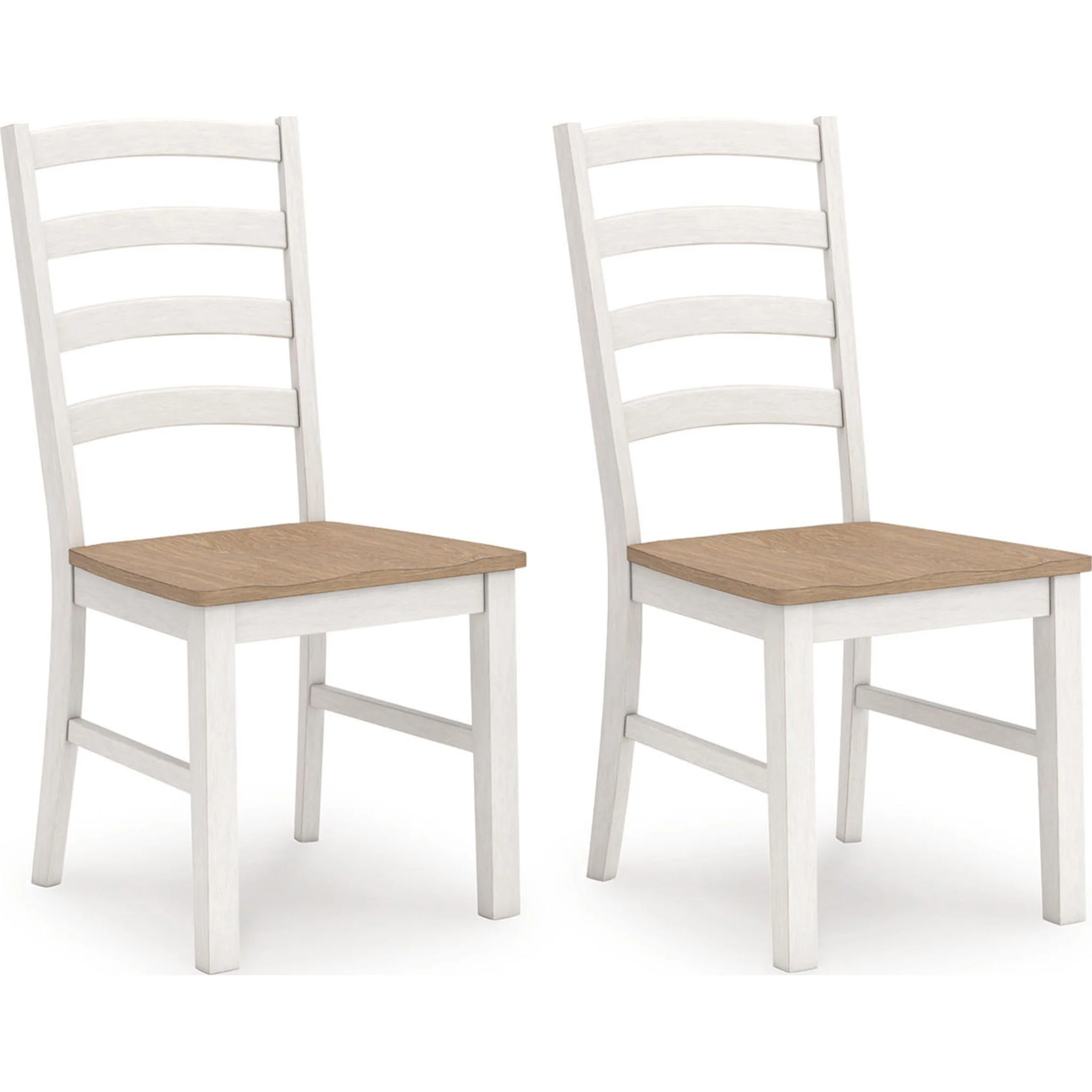Purlaney Dining Chair - Antique White/Natural - (PCD627-01) - Image 3