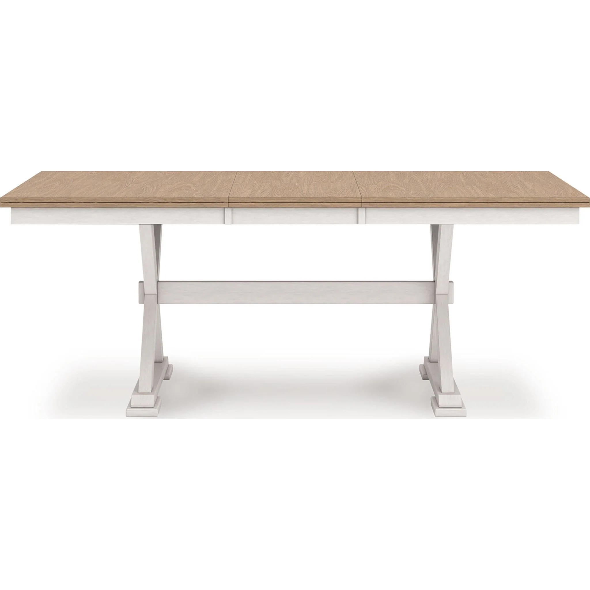 Purlaney Dining Extension Table - Antique White/Natural - (PCD627-35) - Image 7