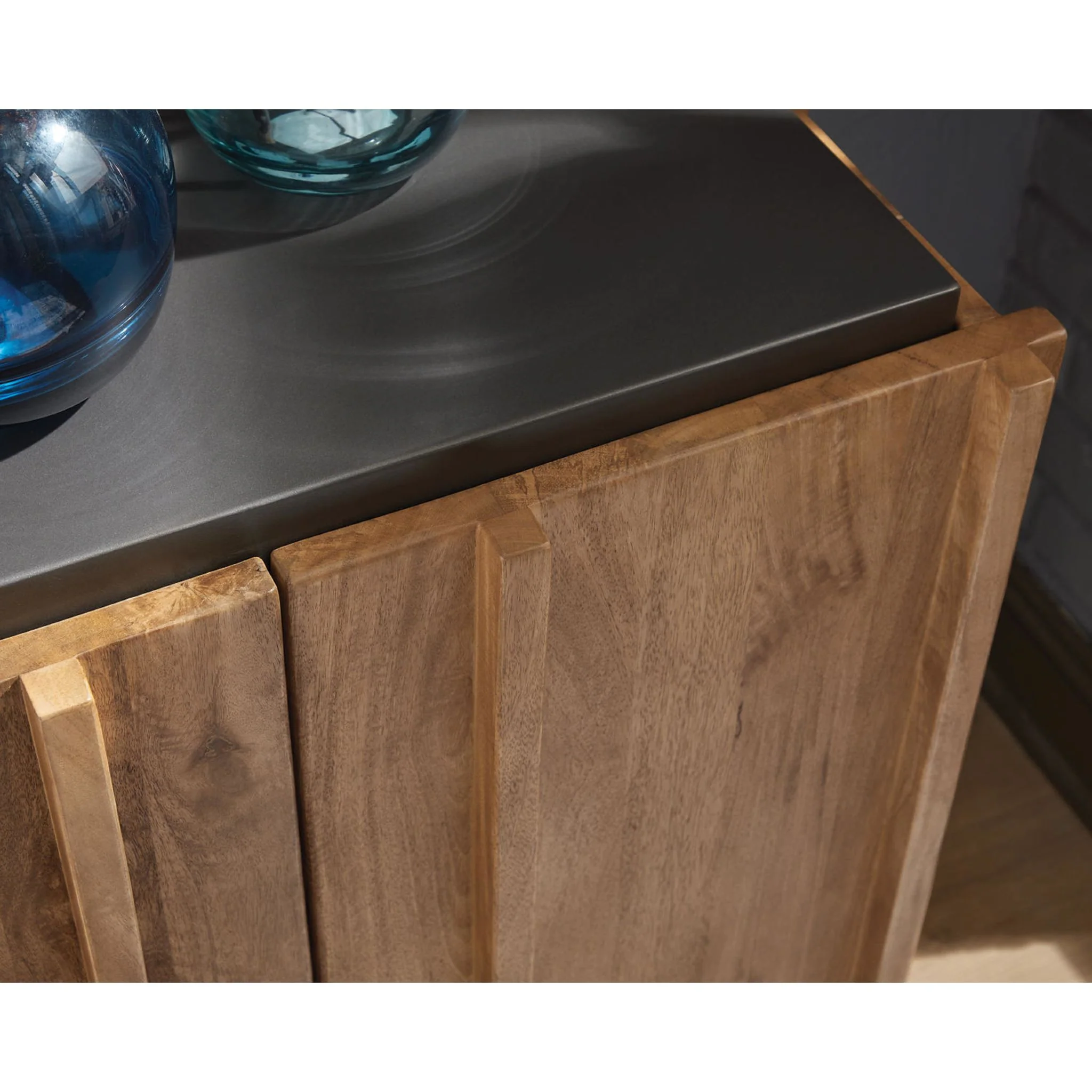 Quintavious Accent Cabinet - Brown/Charcoal - Image 8
