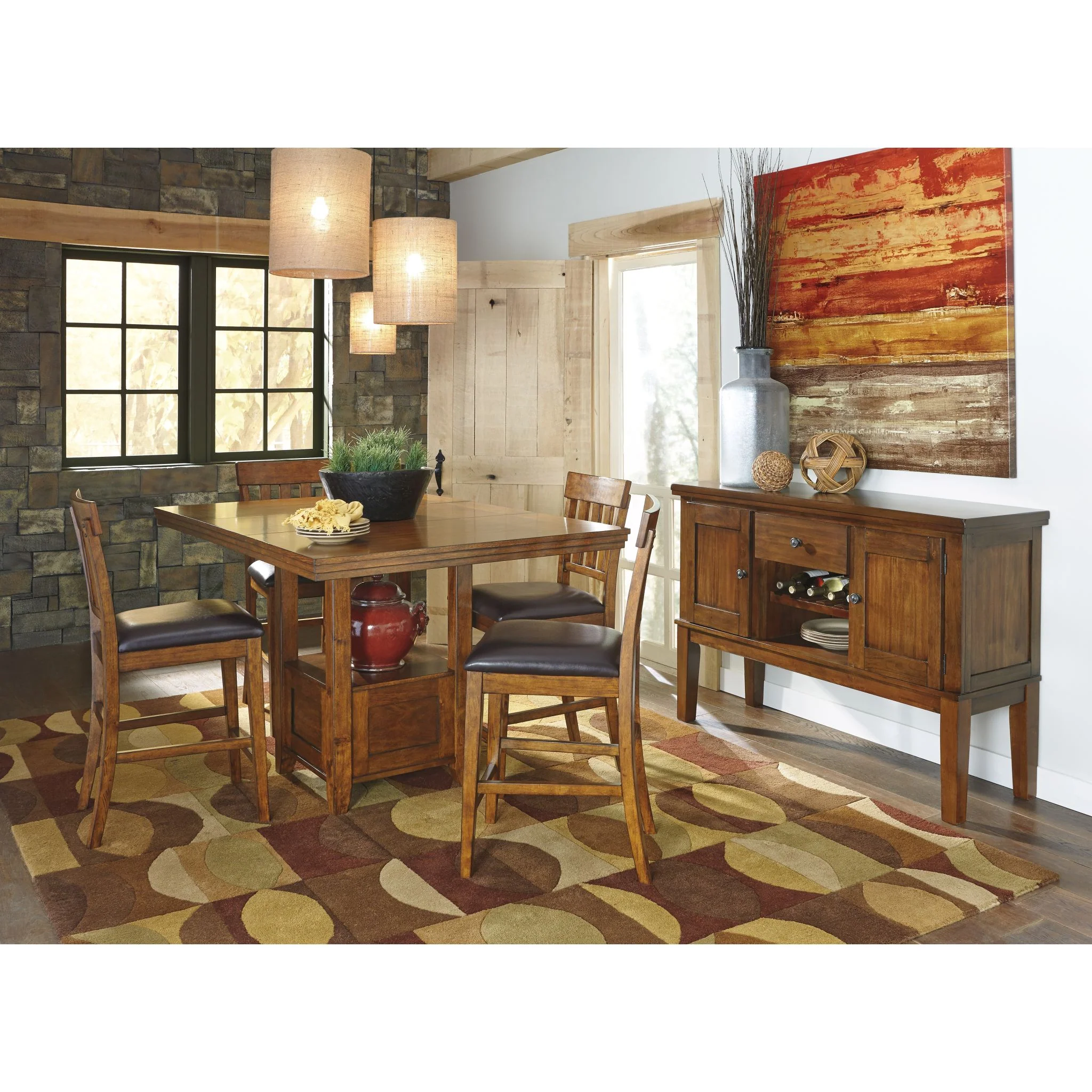 Ralene Counter Height Stool - Medium Brown - (D594-124) - Image 10