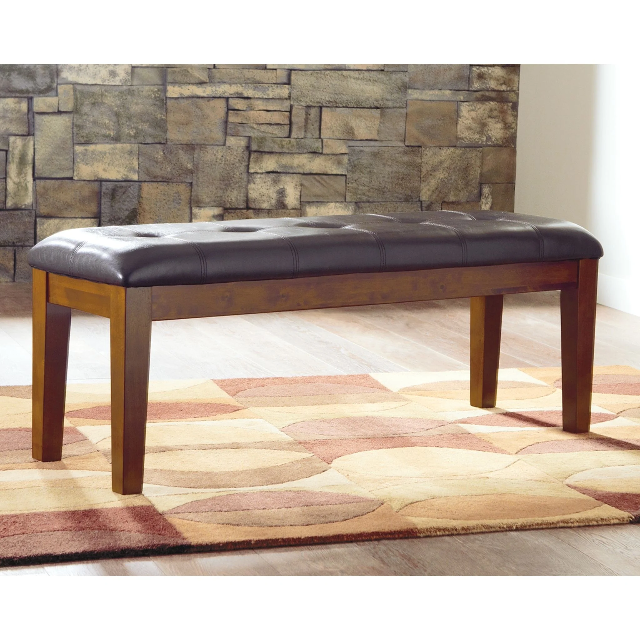 Ralene Dining Bench - Medium Brown - (D594-00) - Image 2