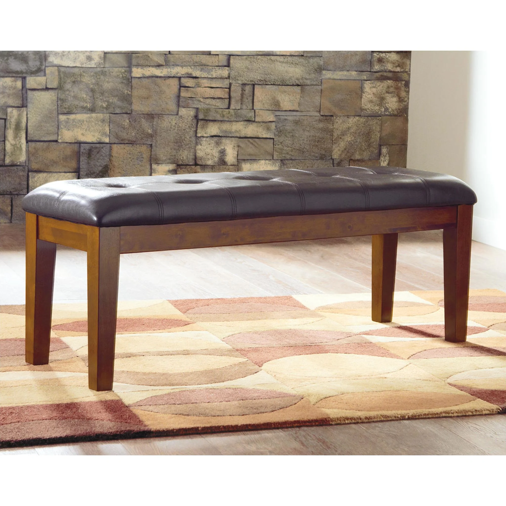 Ralene Dining Bench - Medium Brown - (D594-00) - Image 7