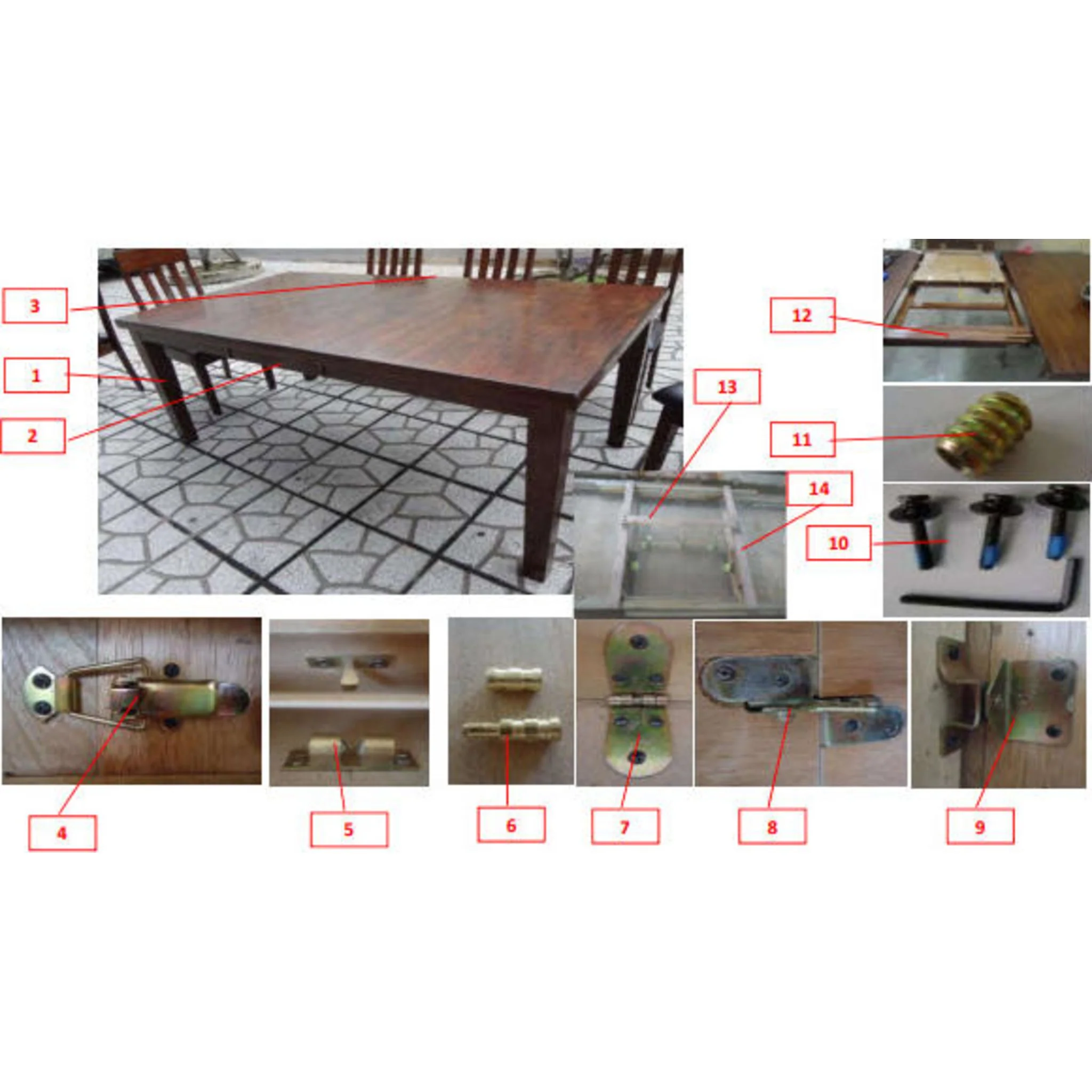 Ralene Dining Extension Table - Medium Brown - (D594-35) - Image 18