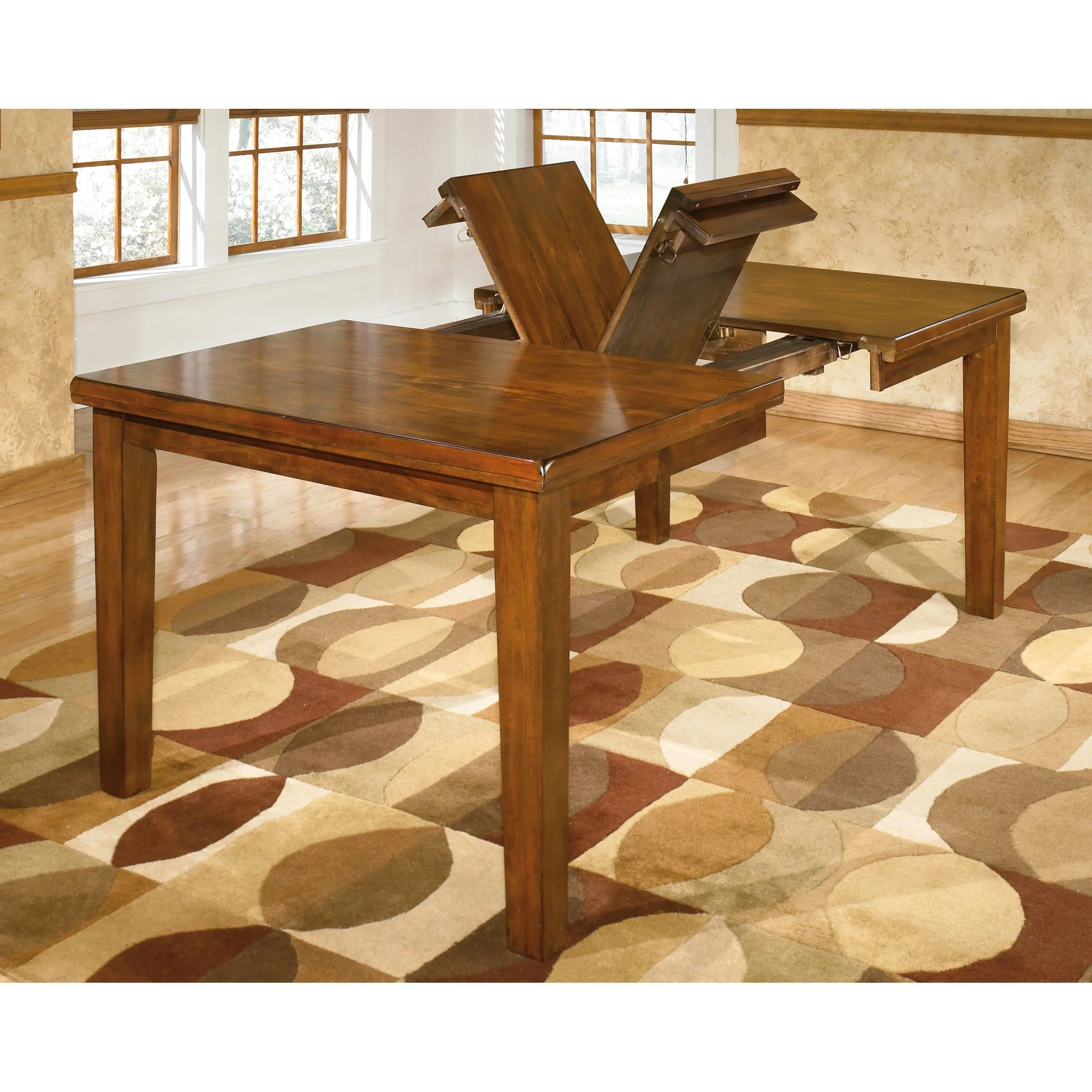 Ralene Dining Extension Table - Medium Brown - (D594-35) - Image 4