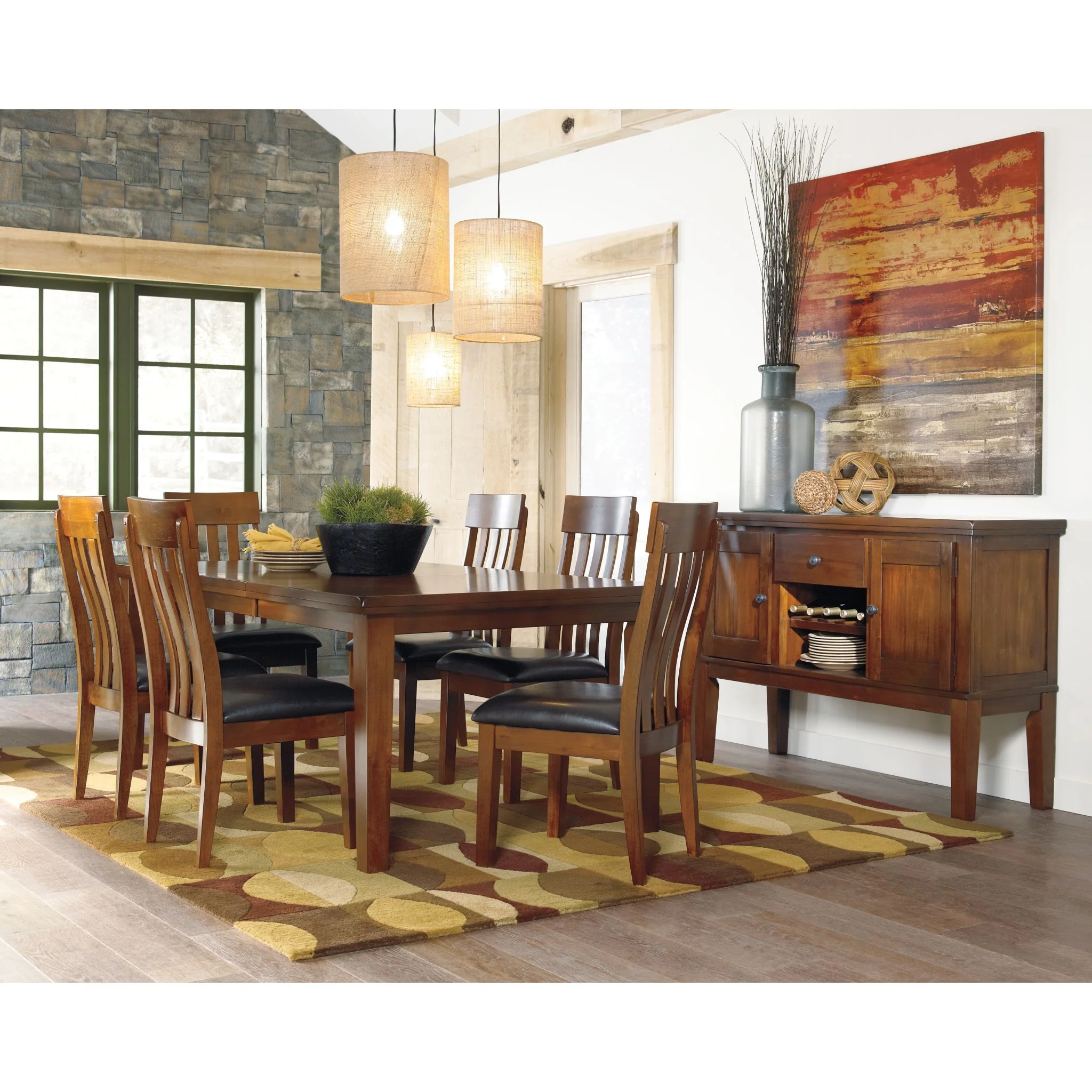 Ralene Side Chair - Medium Brown - (D594-01) - Image 37