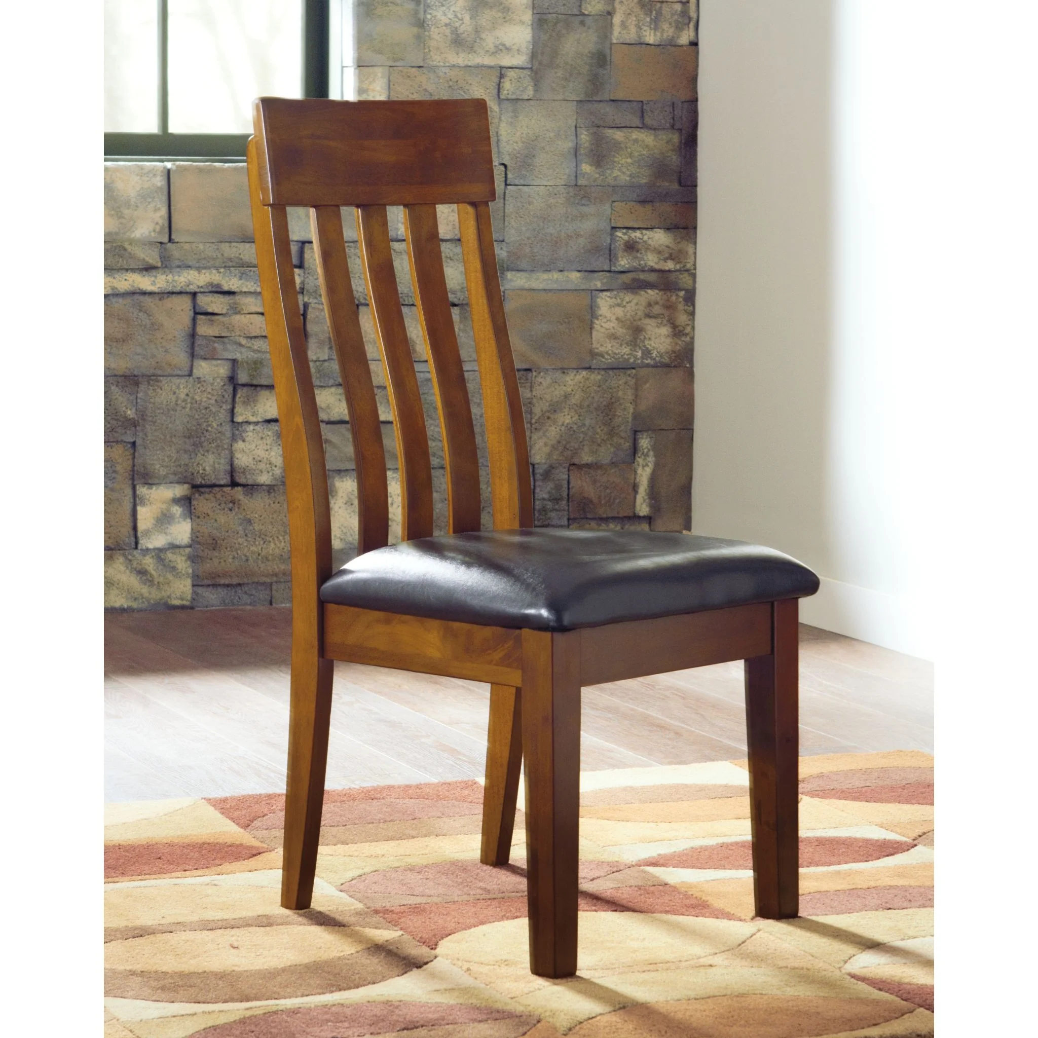 Ralene Side Chair - Medium Brown - (D594-01) - Image 5