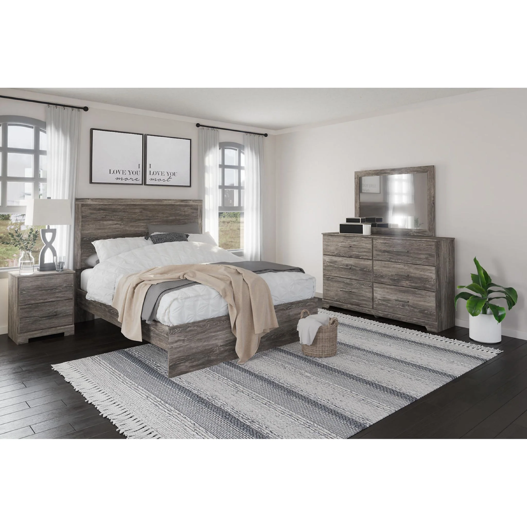 Ralinksi Nightstand - Gray - Image 11