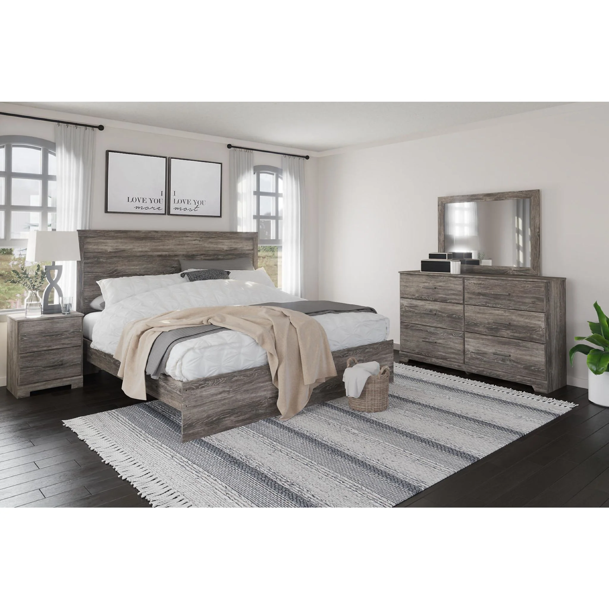 Ralinksi Panel Bedroom - Gray - Image 11