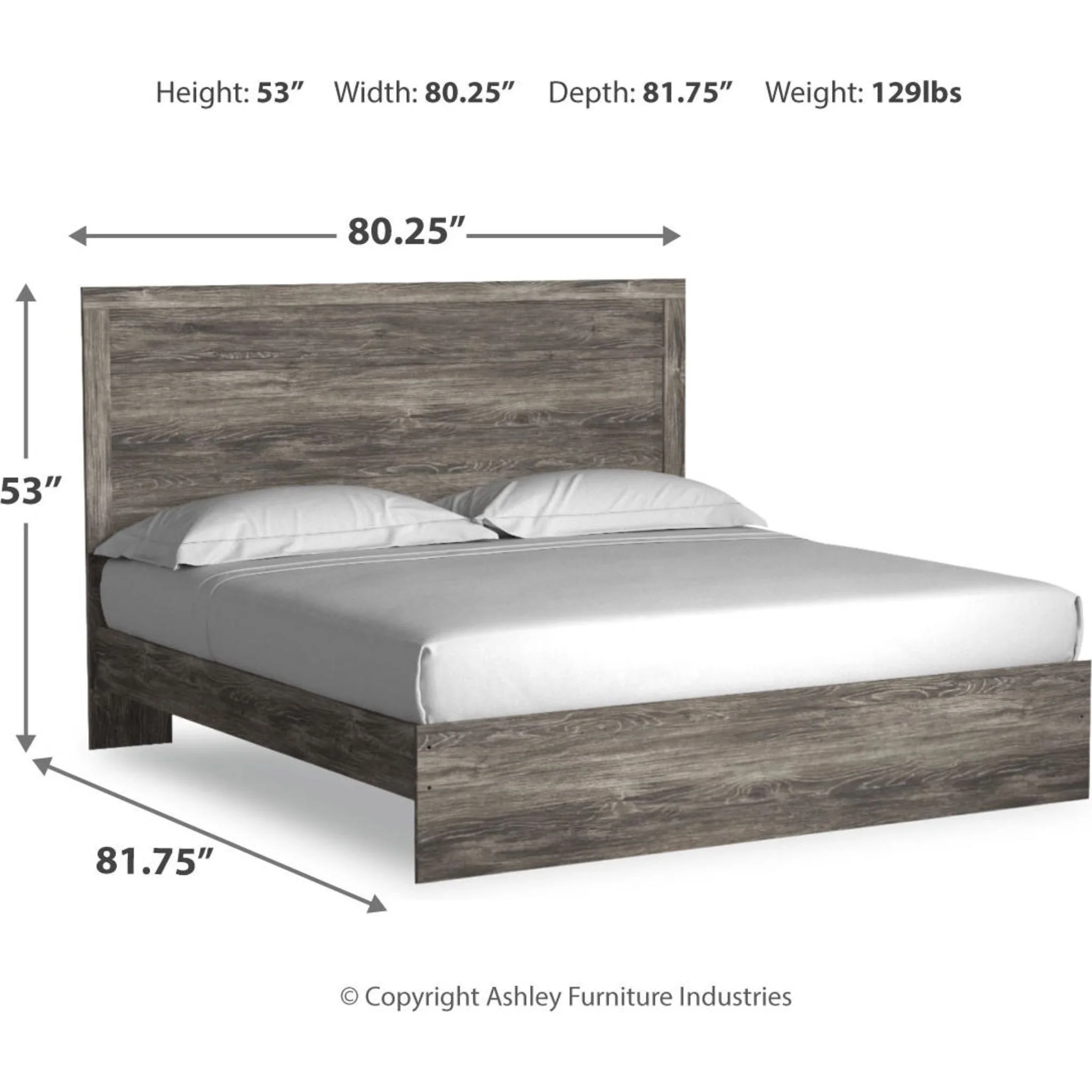 Ralinksi Panel Bedroom - Gray - Image 22