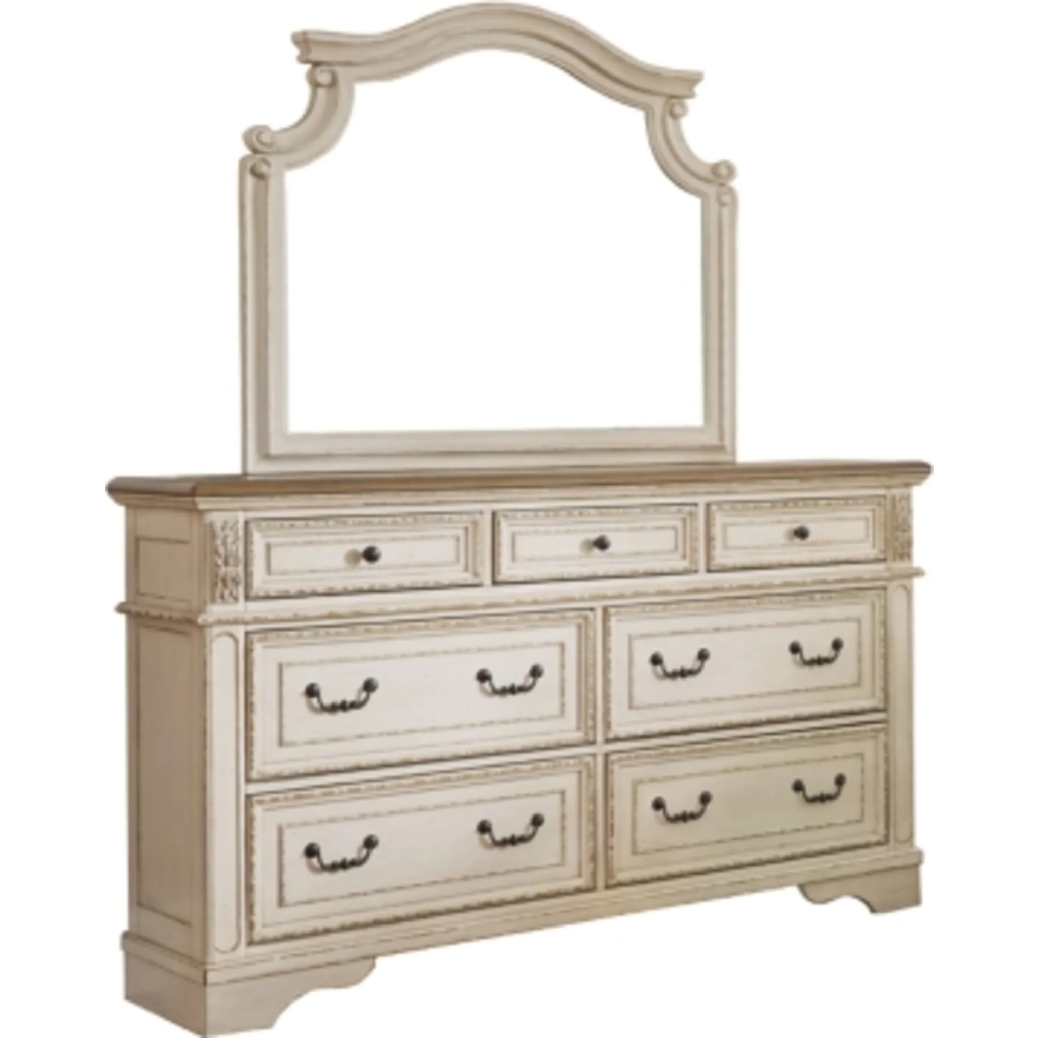 Realyn 5 Piece Queen Storage Bedroom - Two-tone - Image 3