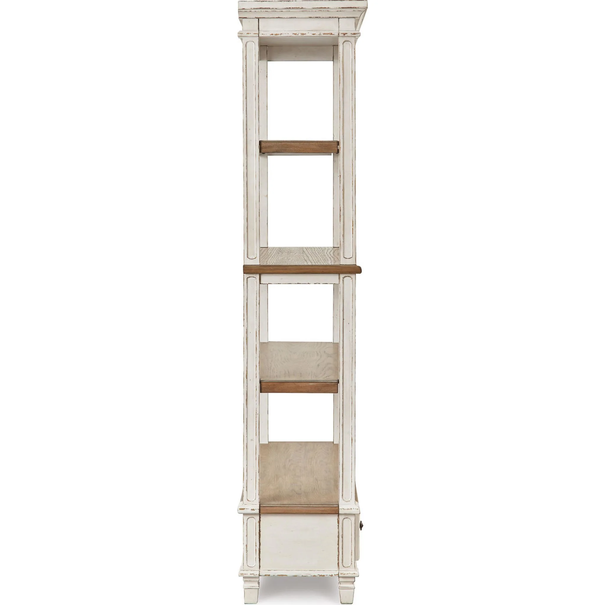 Realyn Bookcase - Brown/White - Image 14