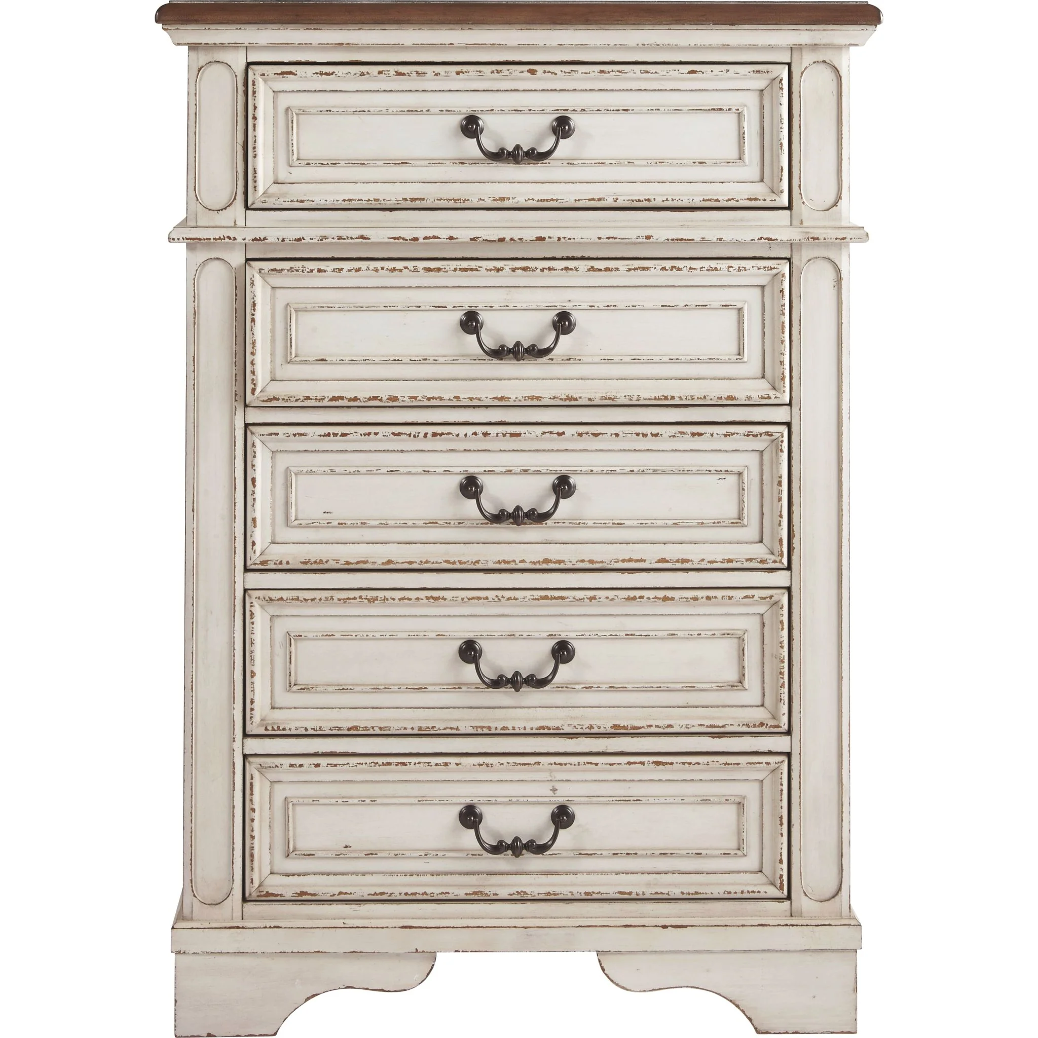 Realyn Chest - Chipped White - Image 3