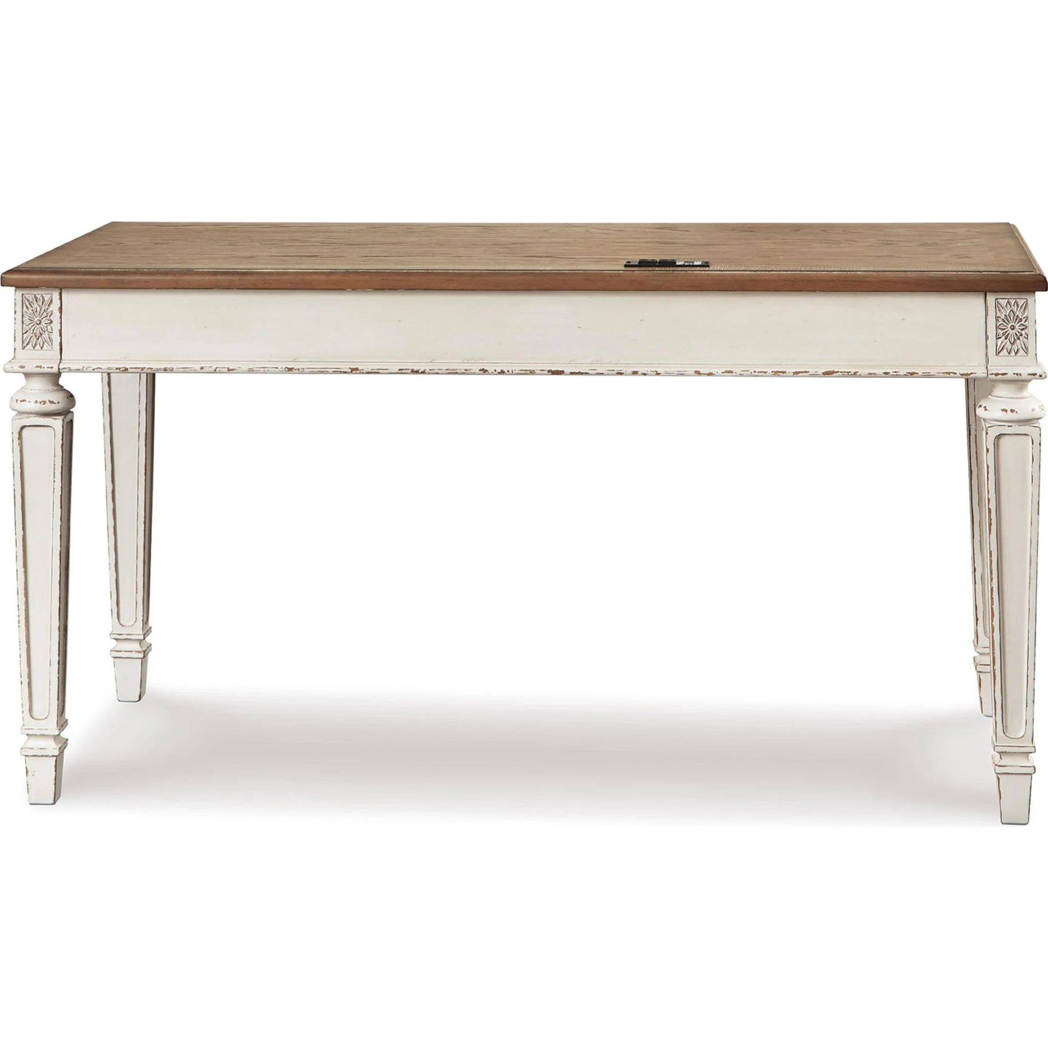 Realyn Desk - White/Brown - Image 13