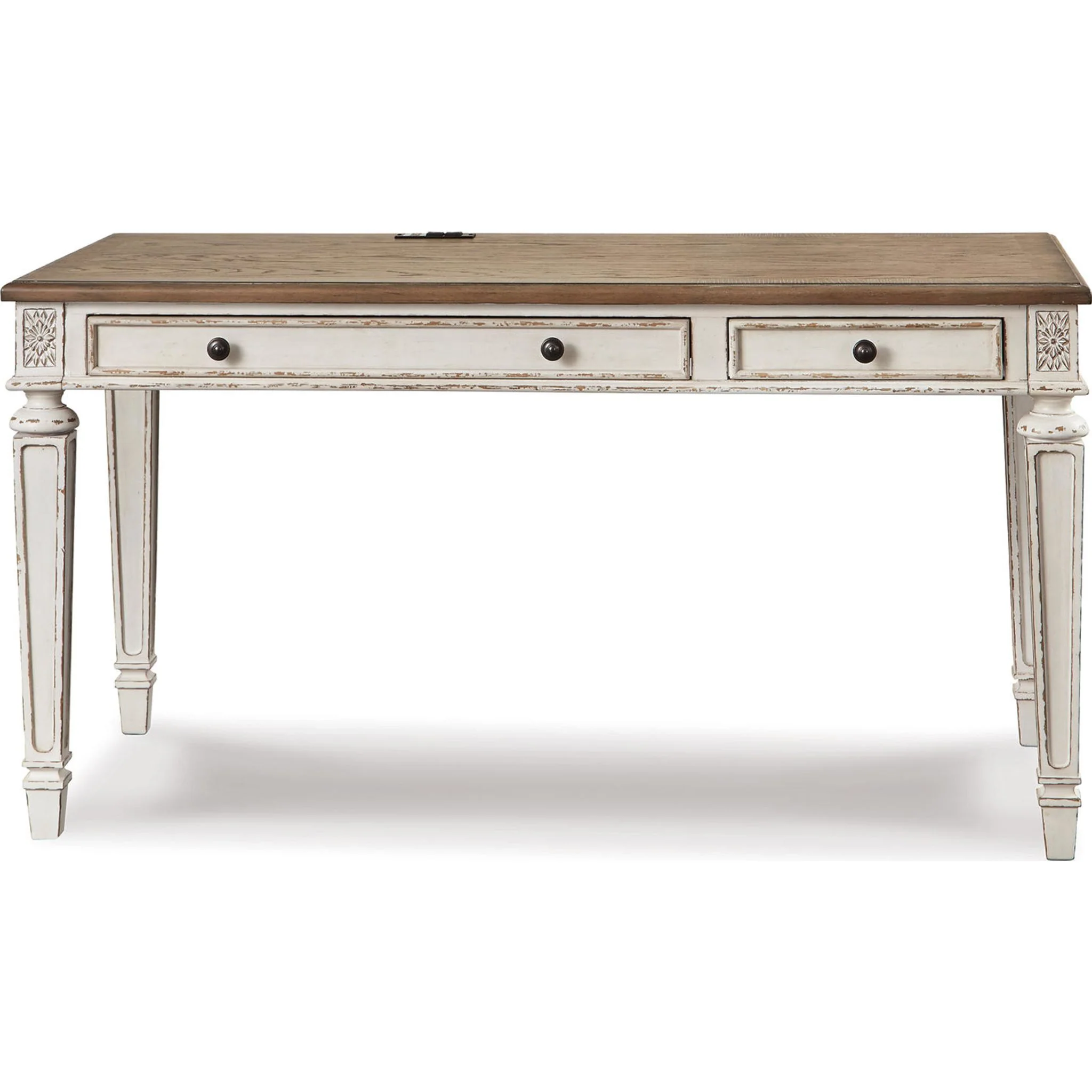 Realyn Desk - White/Brown - Image 28