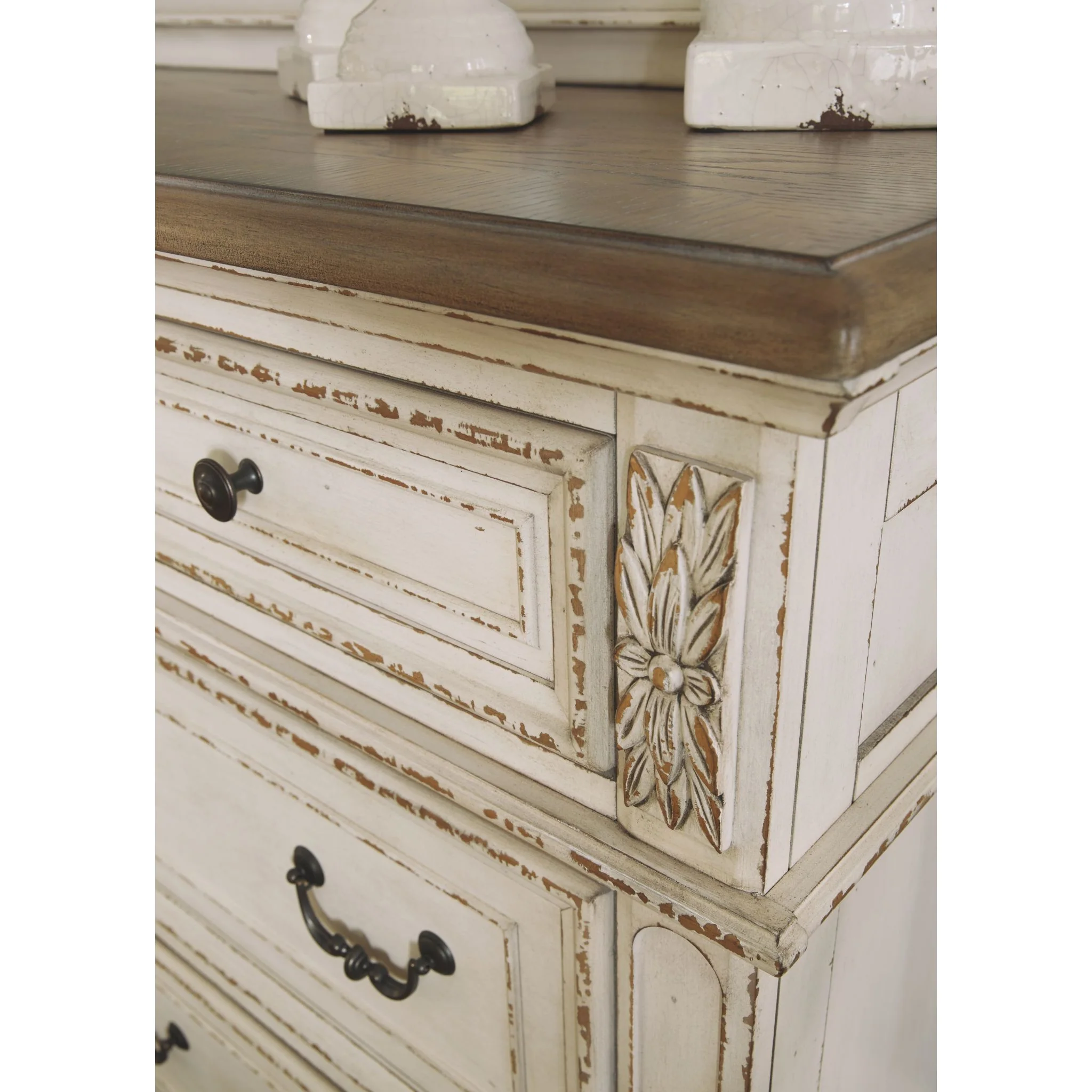 Realyn Dresser - White - Image 6