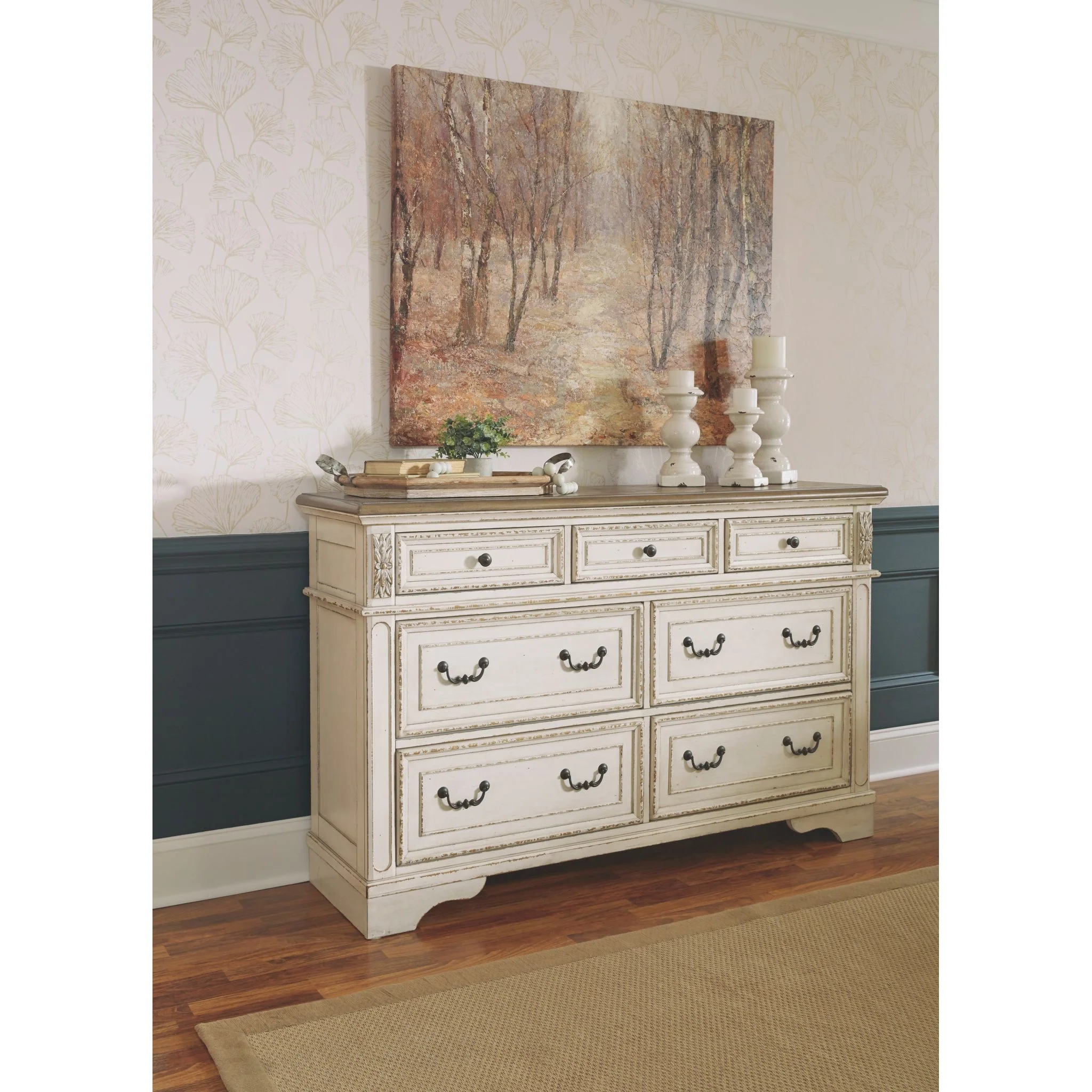 Realyn Dresser - White - Image 7