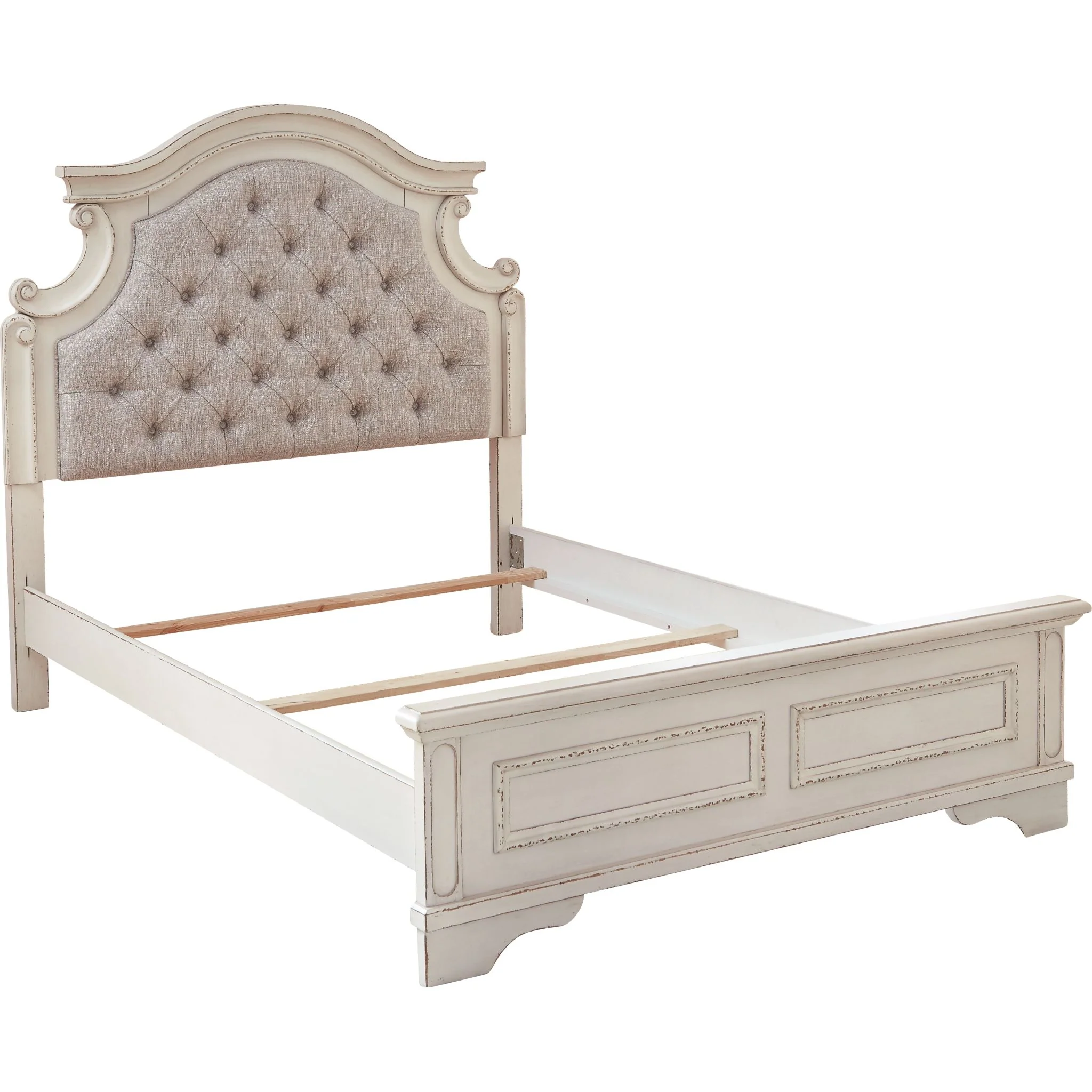 Realyn Full Panel Bed - Chipped White - Image 3
