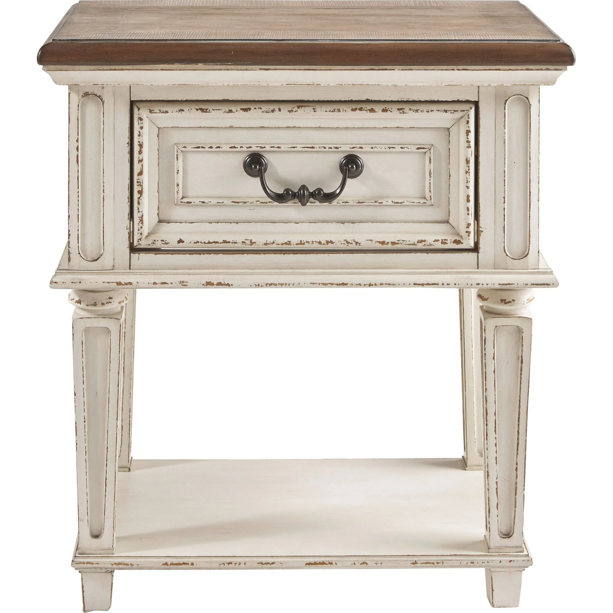 Realyn Nightstand - Chipped White - Image 5