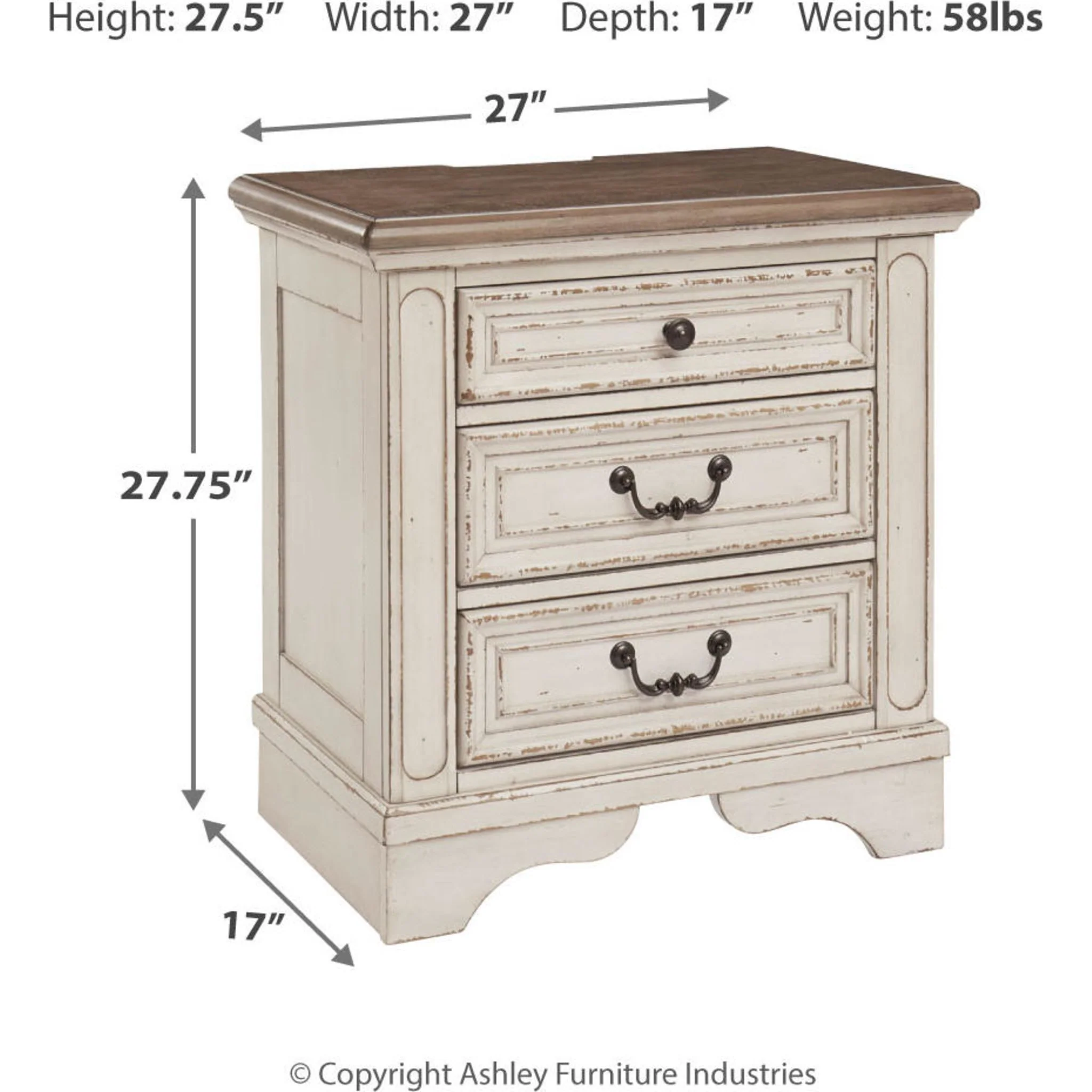 Realyn Nightstand - White - Image 32