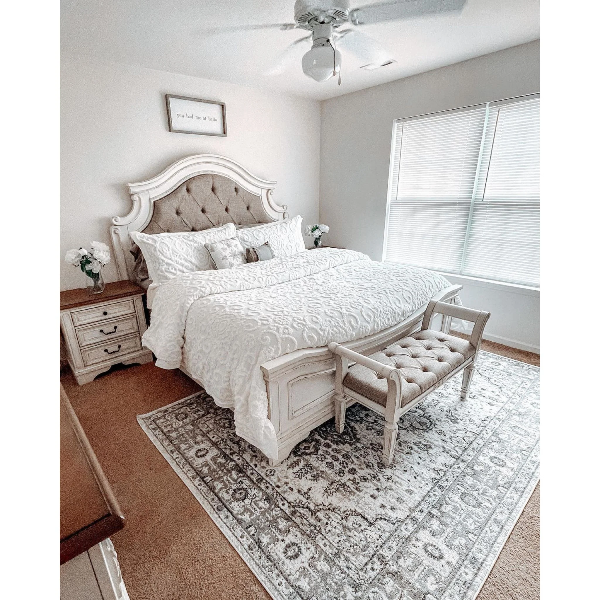 Realyn Panel Bed - White - Image 11