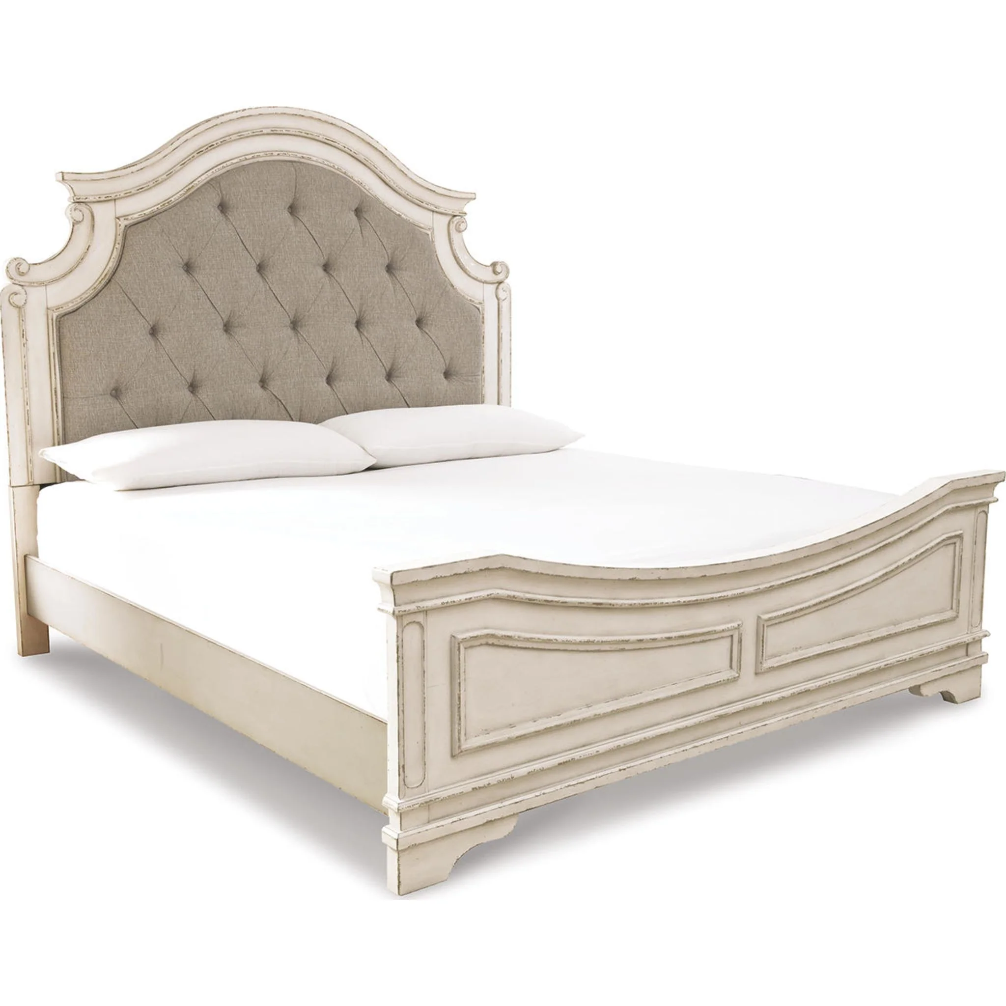 Realyn Panel Bed - White - Image 25